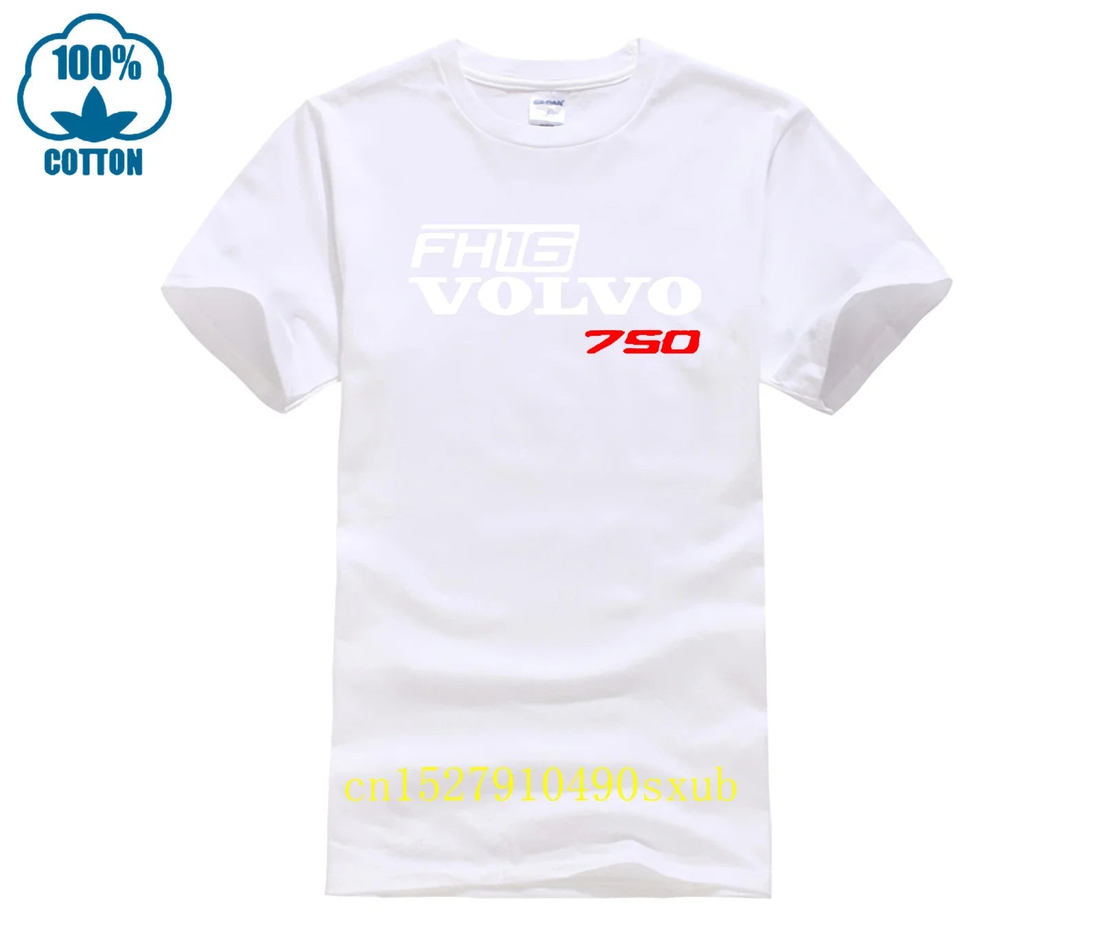 Cotton fashion 2025 trend T-shirt Vol vo F h 16 Trucker Man Truck T Shirts Men's Tall T-Shirt - STAND OUT FLEXSARAH