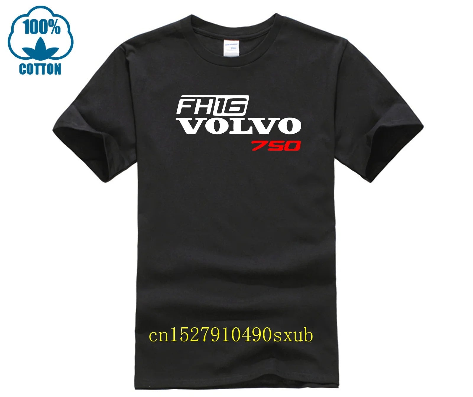 Cotton fashion 2025 trend T-shirt Vol vo F h 16 Trucker Man Truck T Shirts Men's Tall T-Shirt - STAND OUT FLEXSARAH