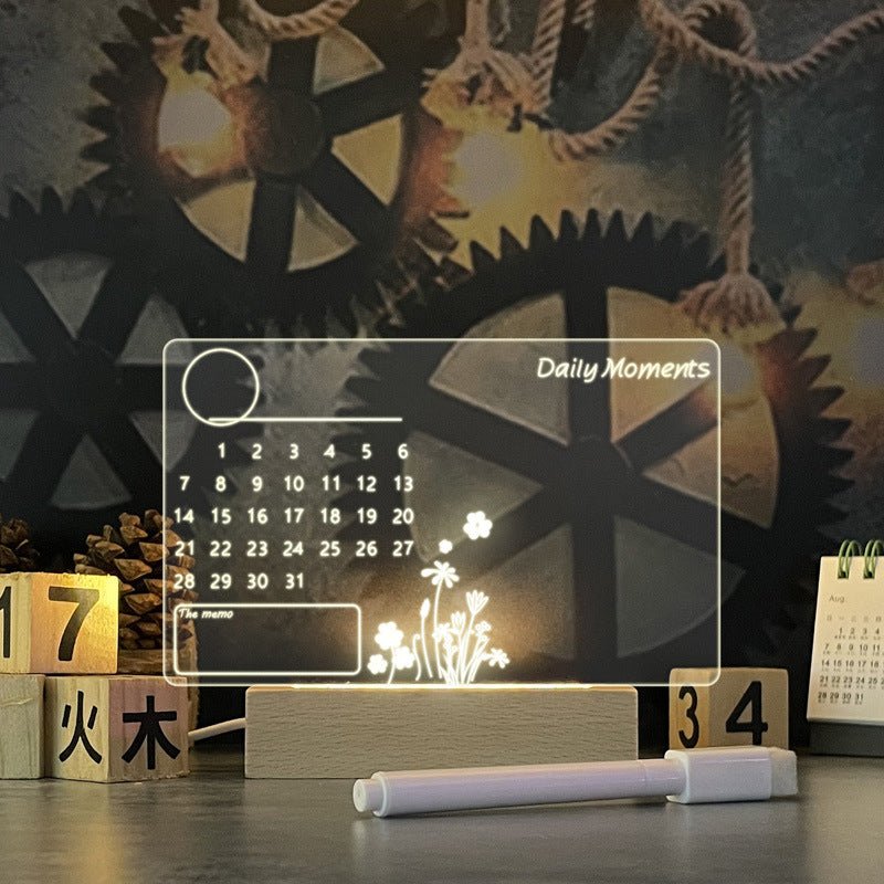 Creative Note Board Creative Led Night Light USB Message Board Holiday Light With Pen Gift For Children Girlfriend Decoration Night Lamp - STAND OUT FLEXSARAH
