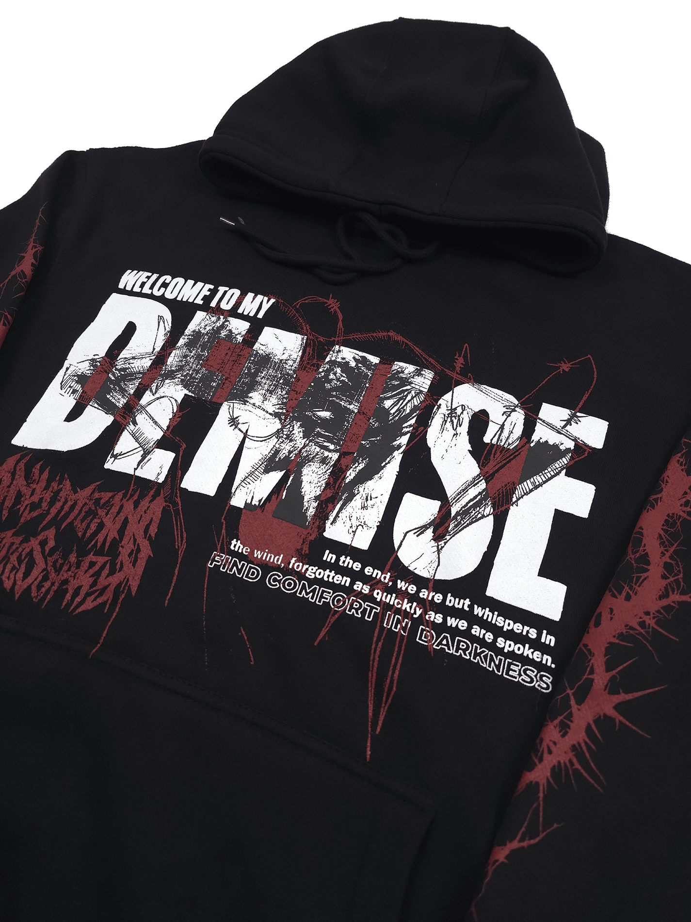 Demise Pullover Hoodie - STAND OUT FLEXSARAH