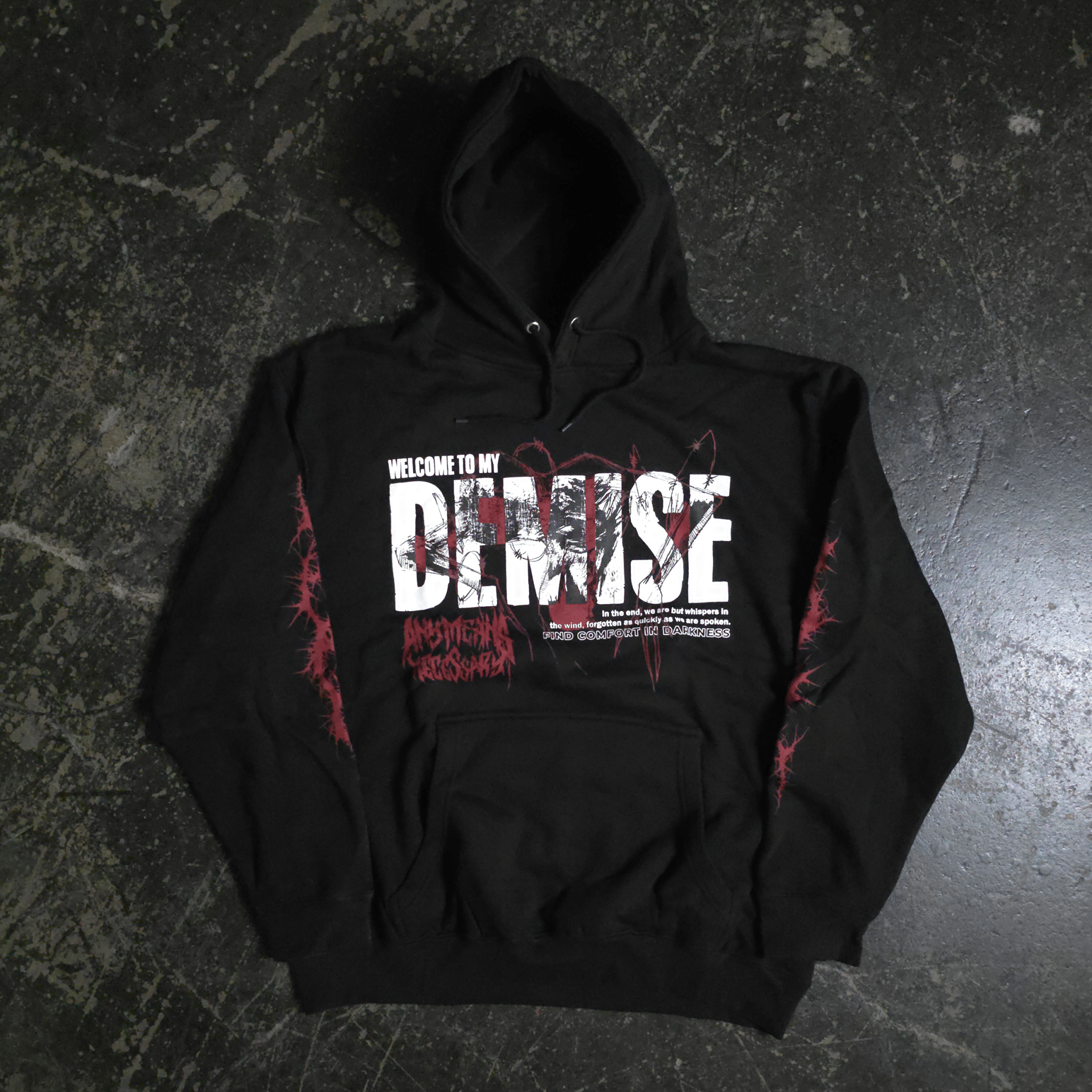 Demise Pullover Hoodie - STAND OUT FLEXSARAH