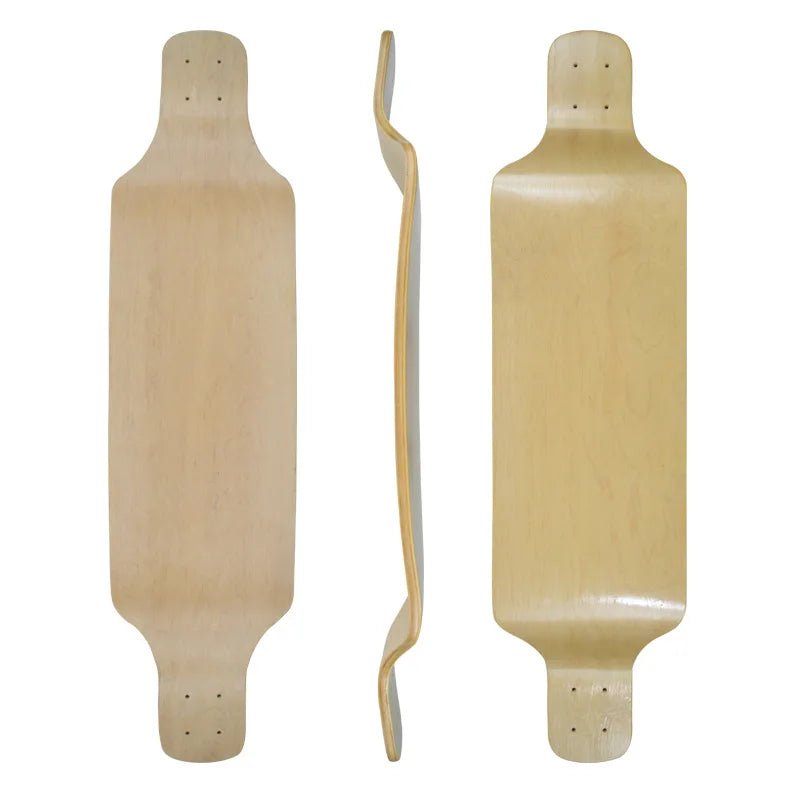 Drop Down Skateboard, Long Board Deck, Maple Board, DIY Skate Board, Parts Supply, 101cm Deck, 9-Tier Longboard - STAND OUT FLEXSARAH