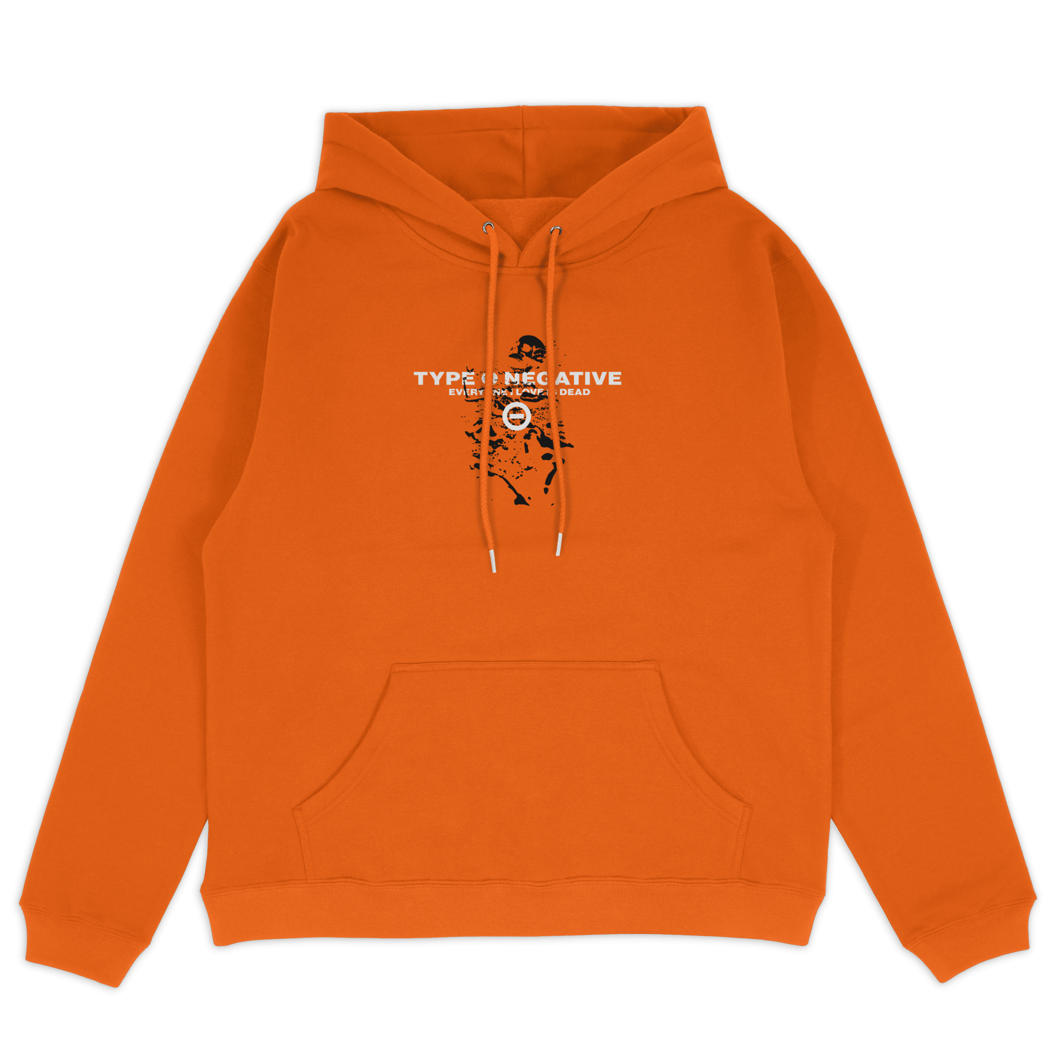 Everyone I Love Is Dead Pullover Hoodie Orange - STAND OUT FLEXSARAH