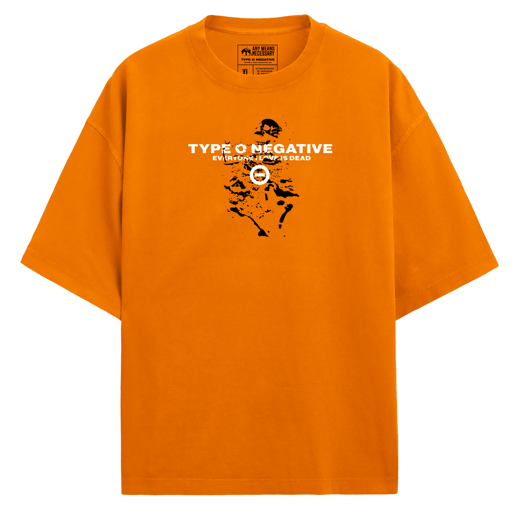 Everyone I Love Is Dead T-Shirt Orange - STAND OUT FLEXSARAH