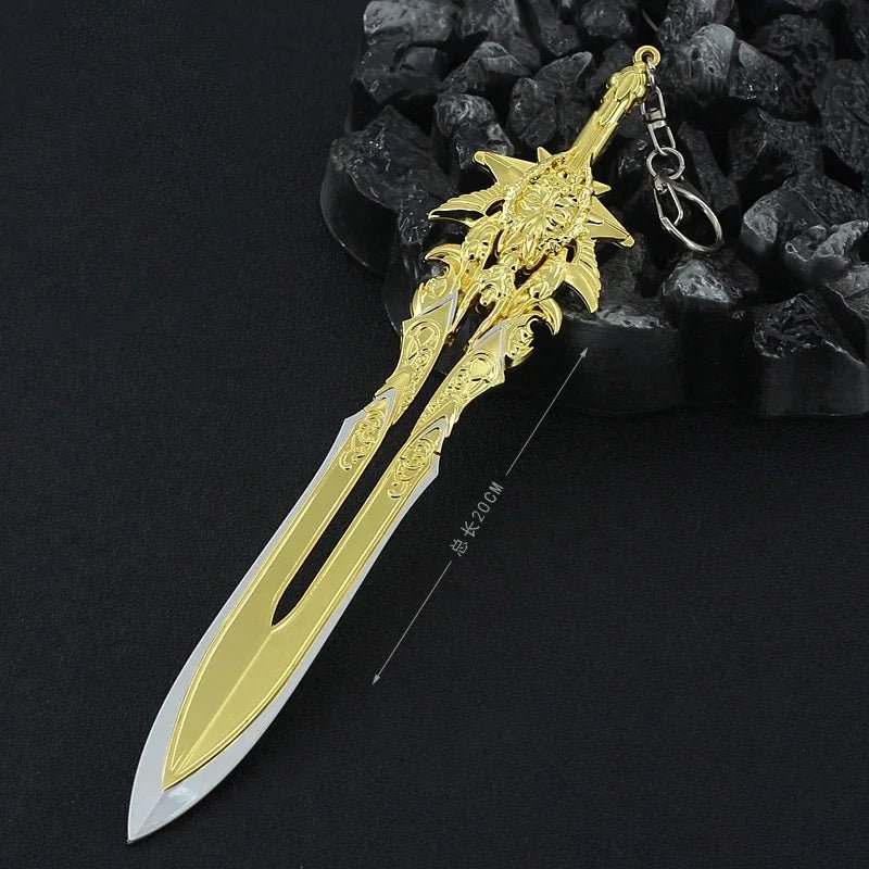 God of War Leviathan Ax Kratos Blades of Chaos Metal cool Model Ghost of Spart Toy Katana Weapons Samurai Sword collections - STAND OUT FLEXSARAH