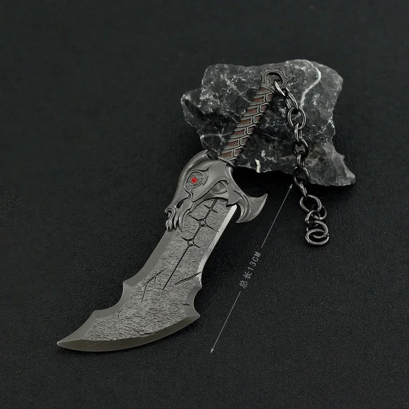 God of War Leviathan Ax Kratos Blades of Chaos Metal cool Model Ghost of Spart Toy Katana Weapons Samurai Sword collections - STAND OUT FLEXSARAH