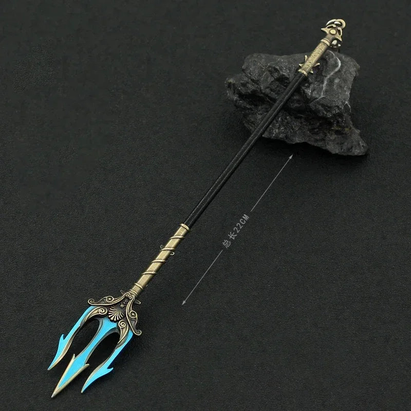 God of War Leviathan Ax Kratos Blades of Chaos Metal cool Model Ghost of Spart Toy Katana Weapons Samurai Sword collections - STAND OUT FLEXSARAH