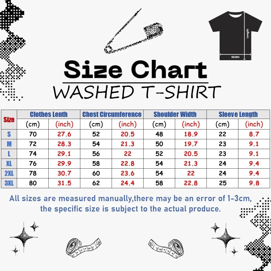 God of War Washed T-shirt 2026 New Model personality Clothes shirt Year round clothing Retro Fashion Vintage Loose high quality - STAND OUT FLEXSARAH