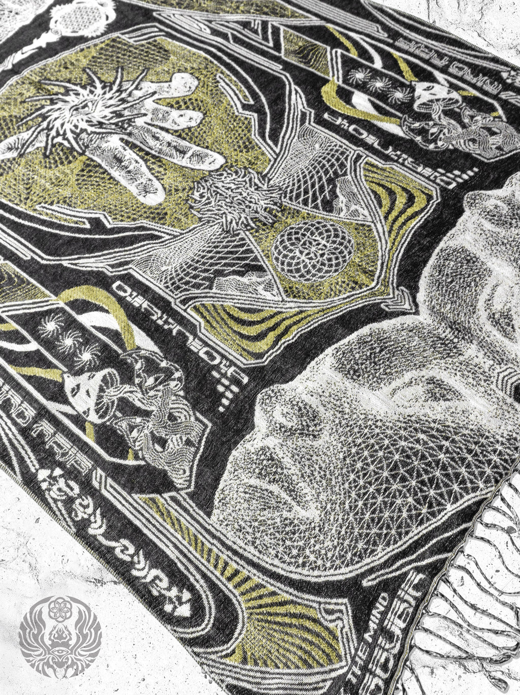 GOLDEN TEACHERS V1 ✦ Gold Festival Shawl
