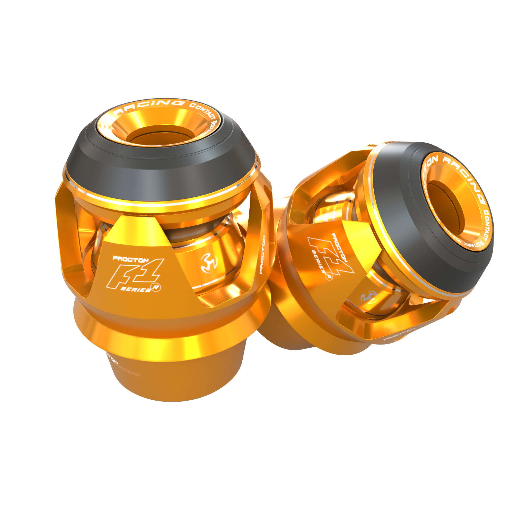 BMW - S1000 R (2017-2020) - Procton Racing Rotational Impact System – Frame Sliders F1
