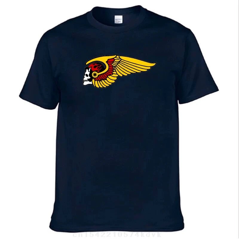 H-Helles T-Shirt Summer Popular Logo A-Angeles Y2K Casual T-Shirts Cotton Novelty Tshirt For Men Short Sleeve Design Tops - STAND OUT FLEXSARAH