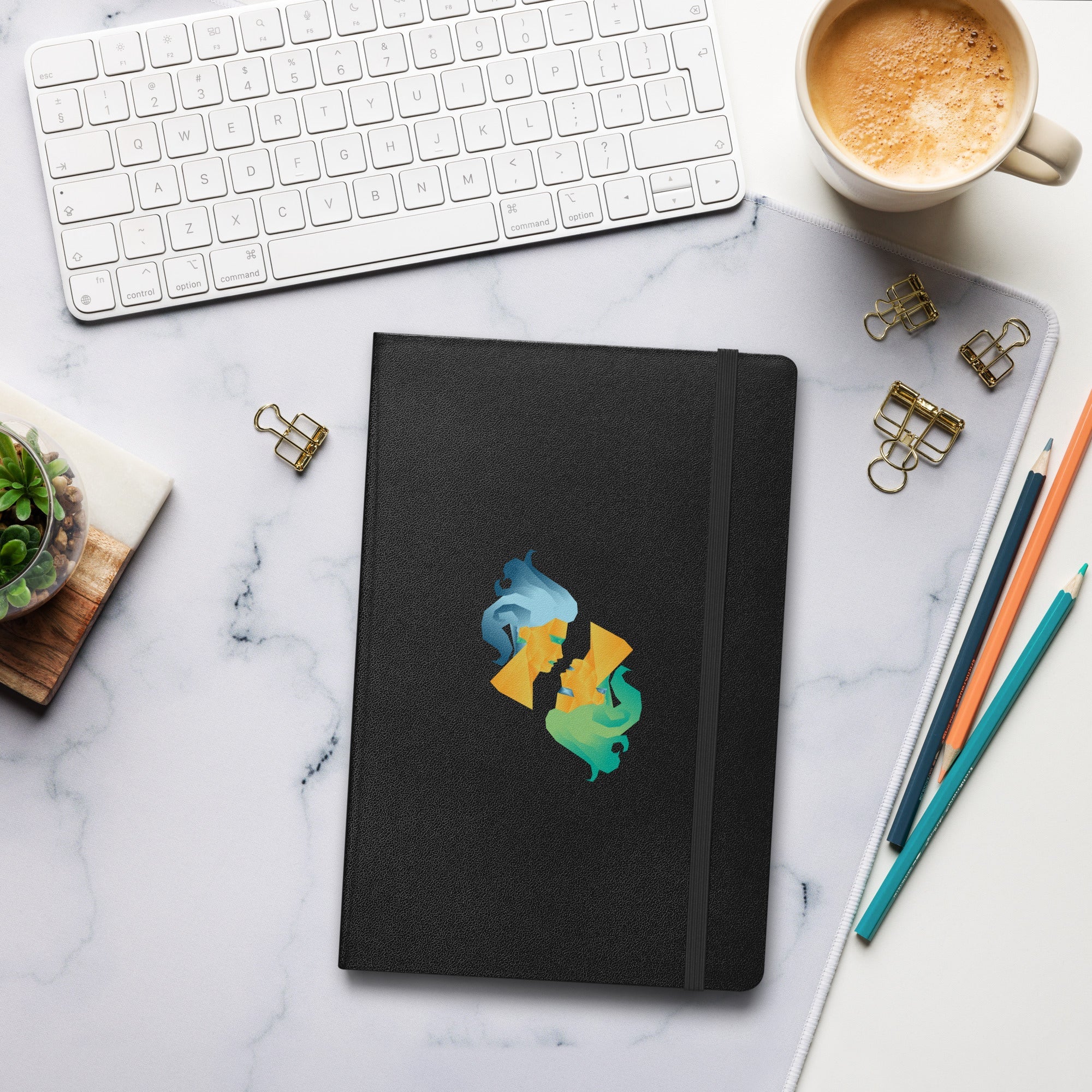 Gemini Hardcover-bound Notebook