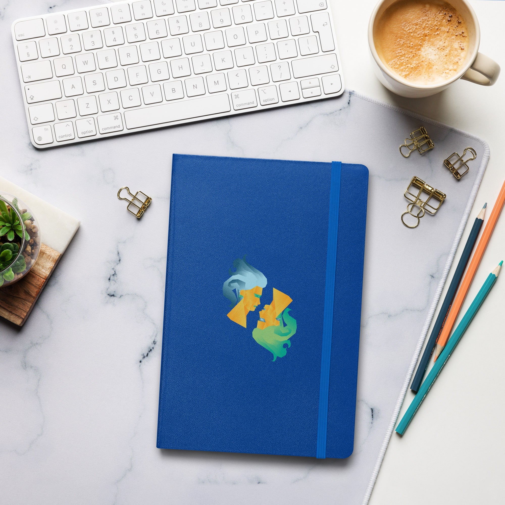 Gemini Hardcover-bound Notebook