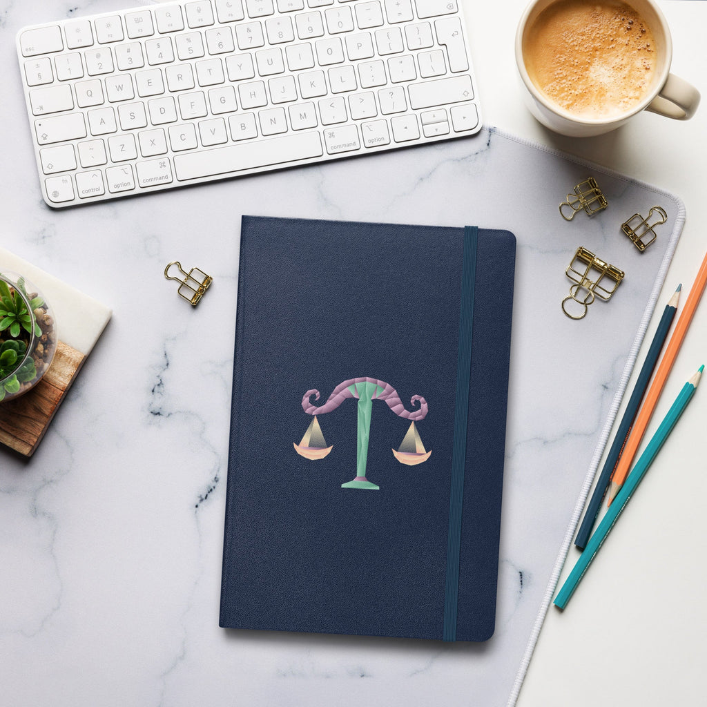 Libra Hardcover-bound Notebook