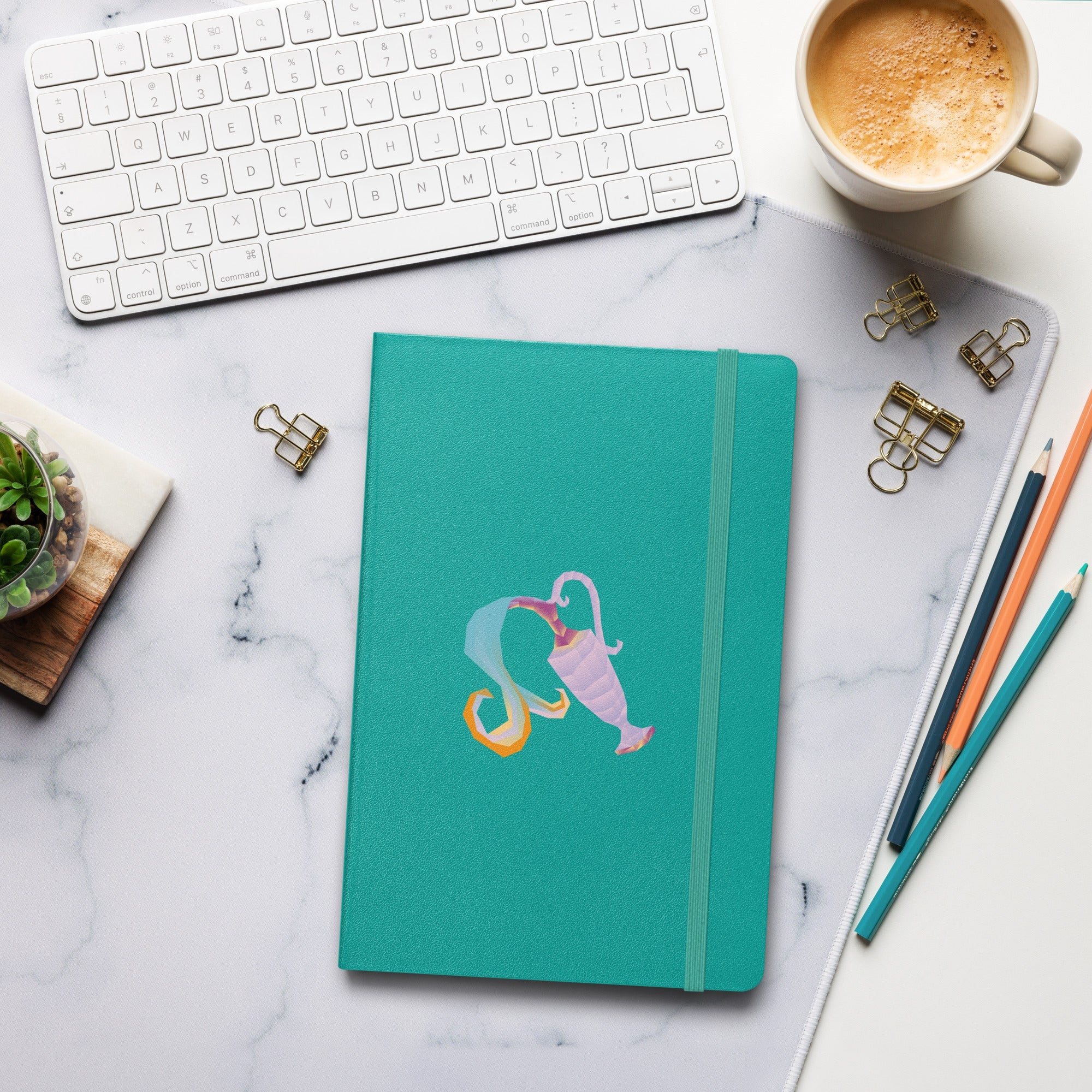 Aquarius Hardcover-bound Notebook