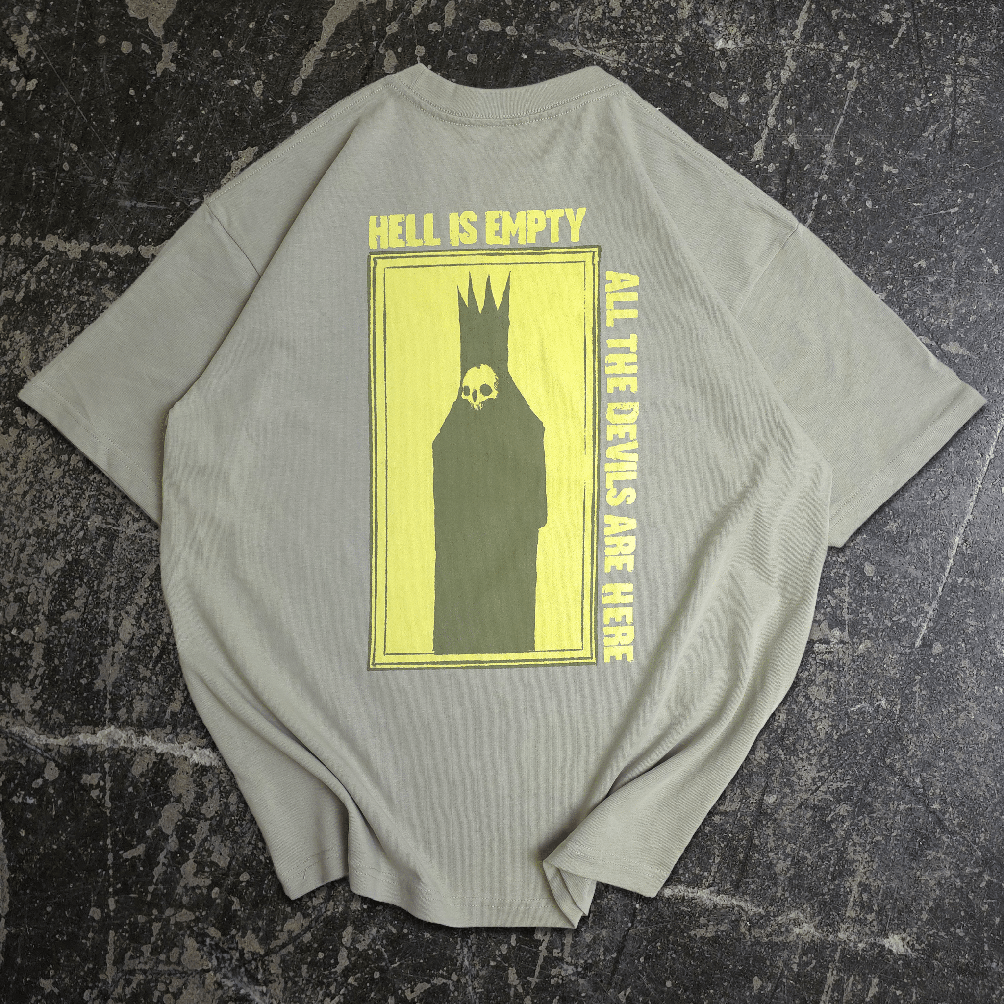 Hell is Empty T-Shirt Sage - STAND OUT FLEXSARAH
