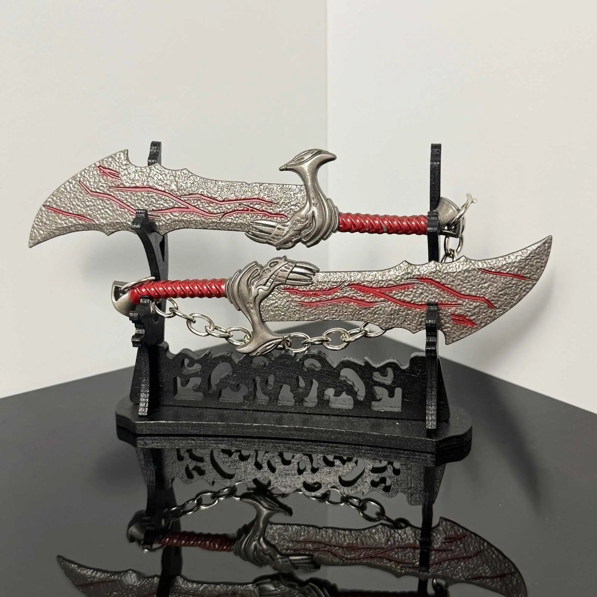 Kratos Weaponry Collectible Game Replica Ornaments Chaos Blade Alloy Craft Model Copslay Prop Two-handed Sword Safety Toys Knife - STAND OUT FLEXSARAH