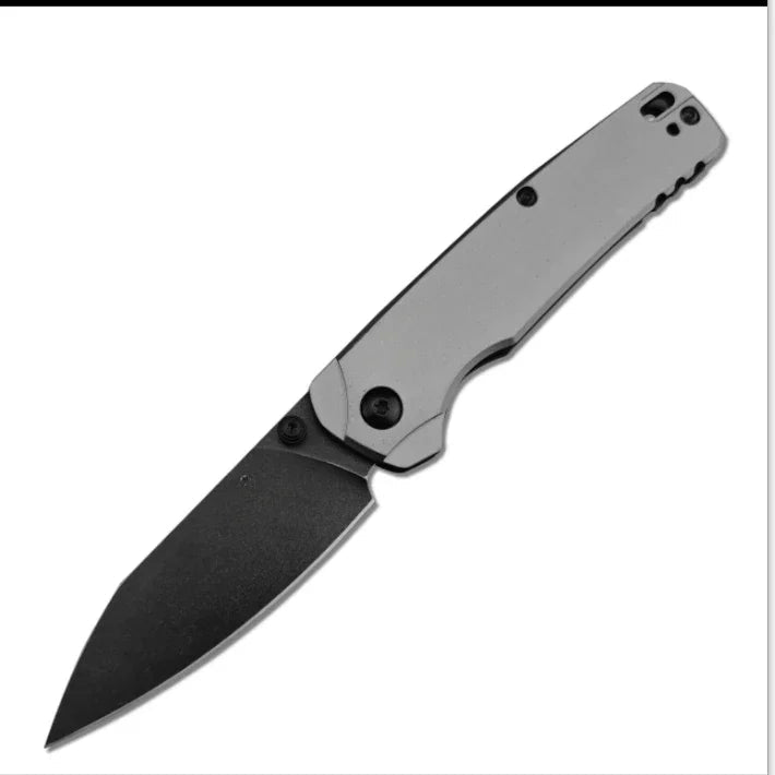 KS 6105 BLK Bel Air DuraLock KVT Folding Knife CPM MagnaCut PVD Blade Anodized Aluminum Handles Outdoor Camping Survival Knife - STAND OUT FLEXSARAH