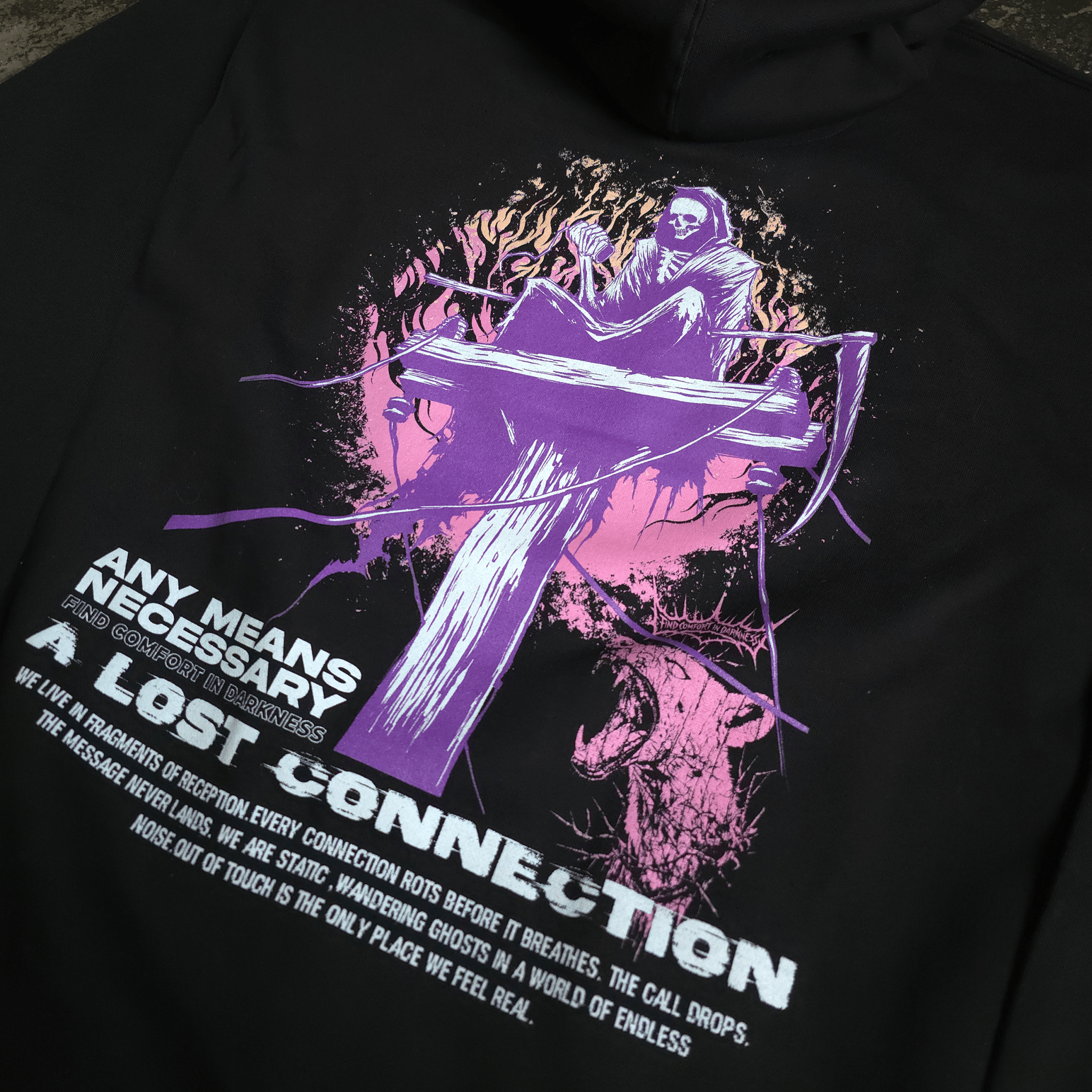 Lost Connection Pullover Hoodie - STAND OUT FLEXSARAH