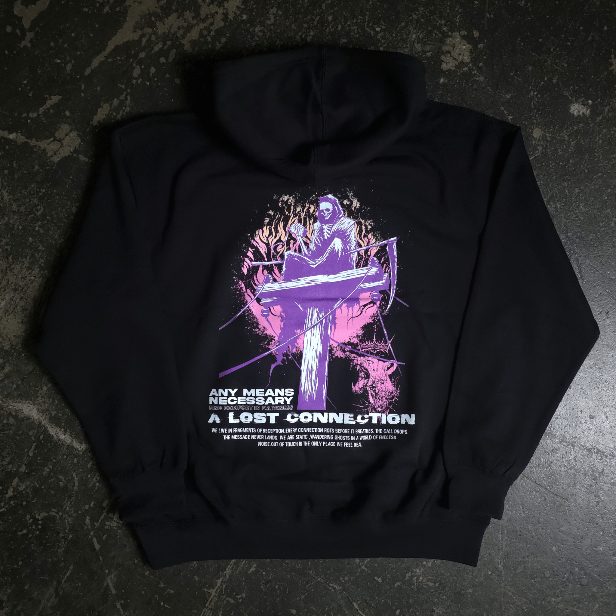 Lost Connection Pullover Hoodie - STAND OUT FLEXSARAH