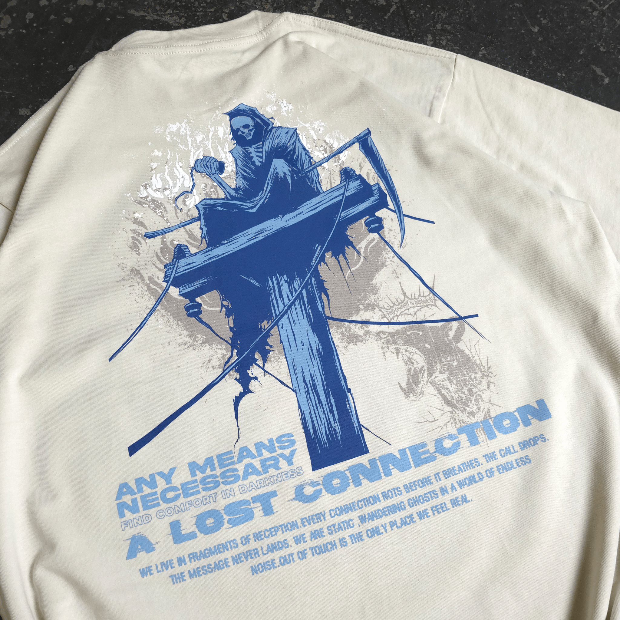 Lost Connection T-Shirt Bone - STAND OUT FLEXSARAH
