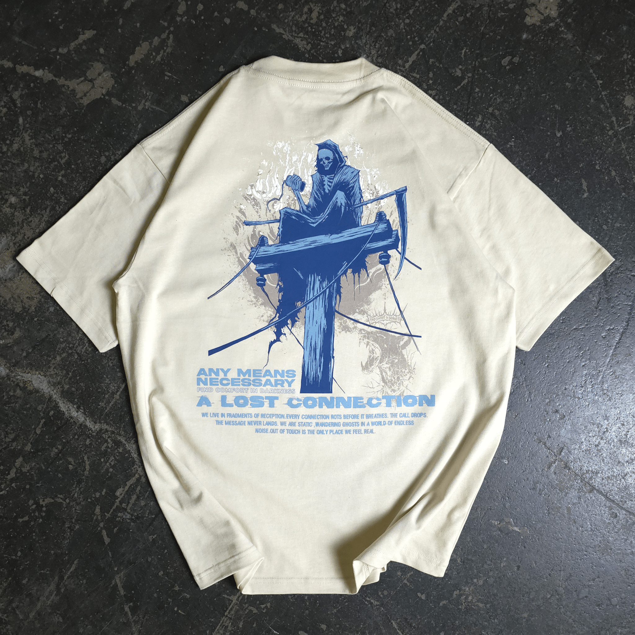 Lost Connection T-Shirt Bone - STAND OUT FLEXSARAH