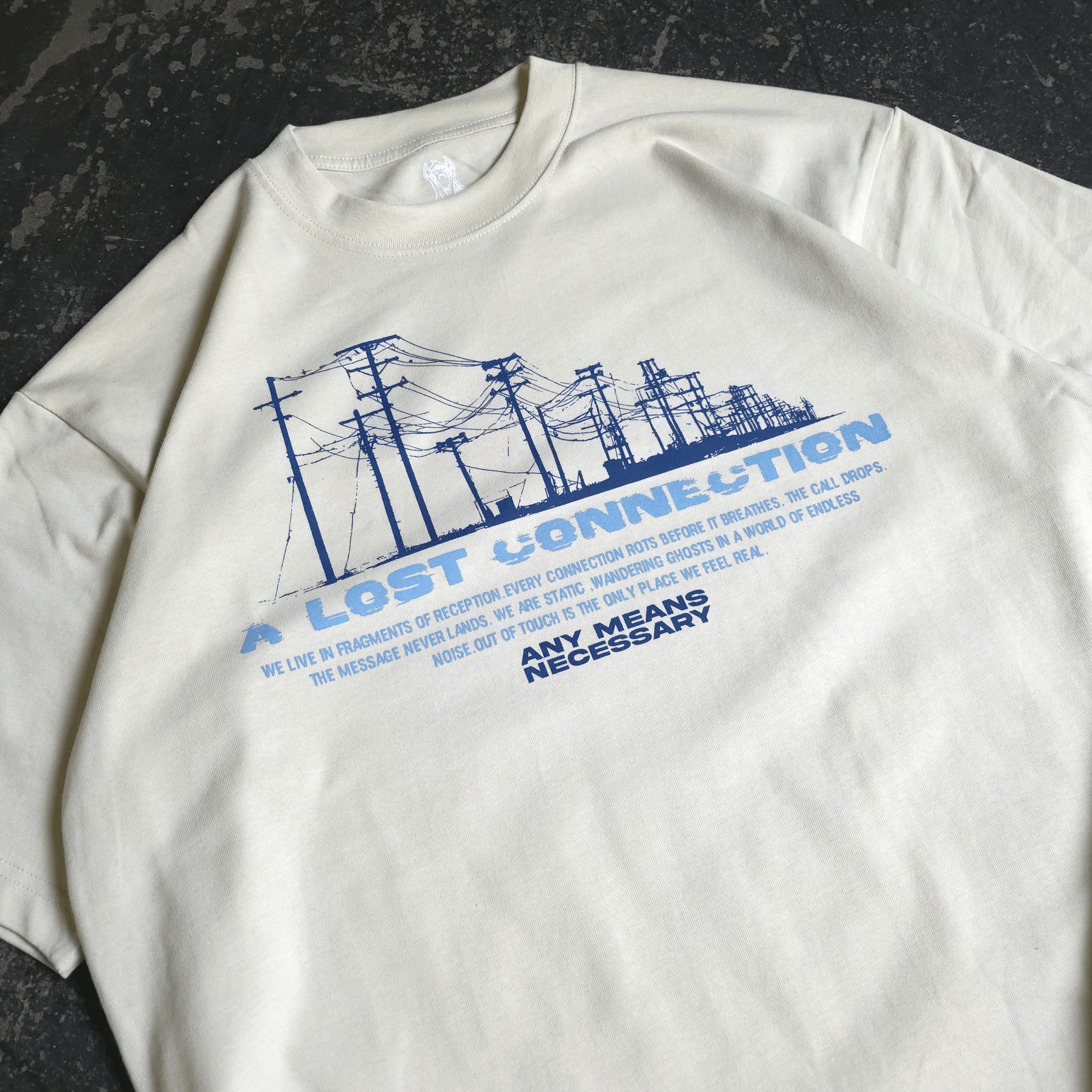 Lost Connection T-Shirt Bone - STAND OUT FLEXSARAH