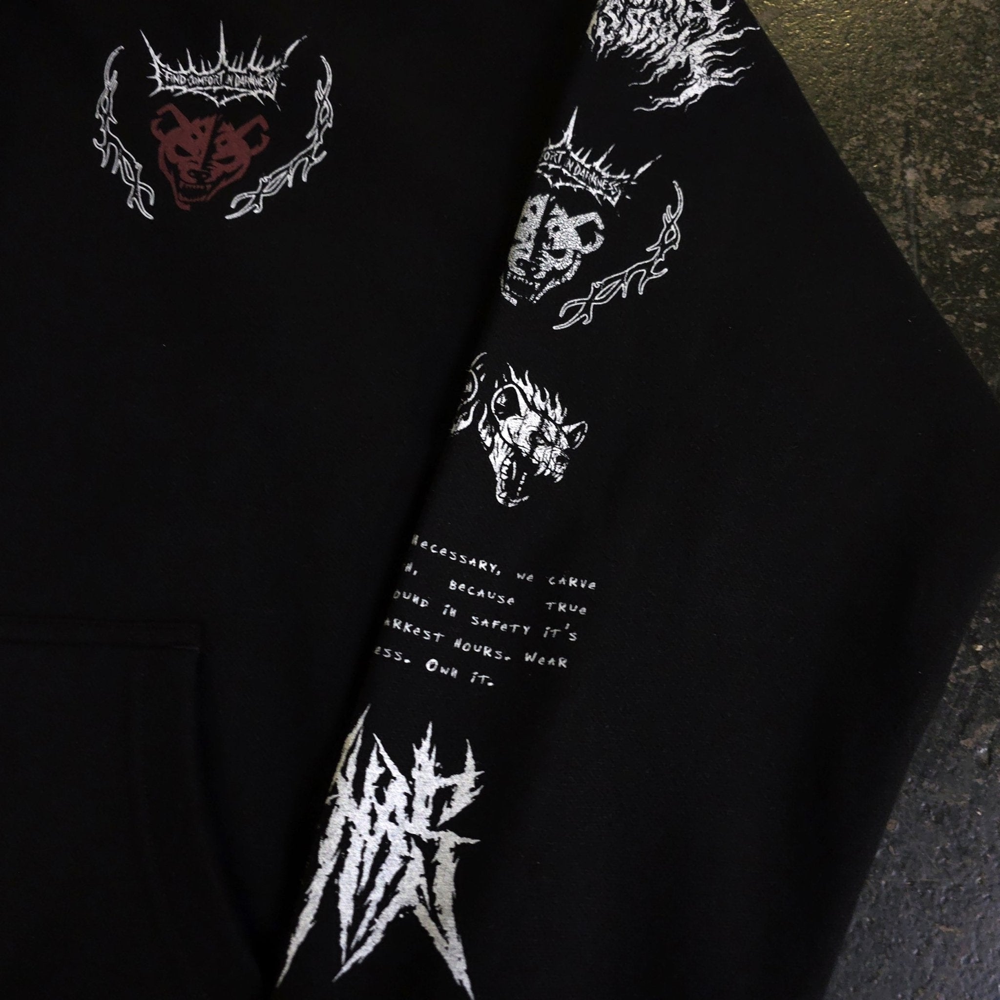 Mantra Pullover Hoodie - STAND OUT FLEXSARAH