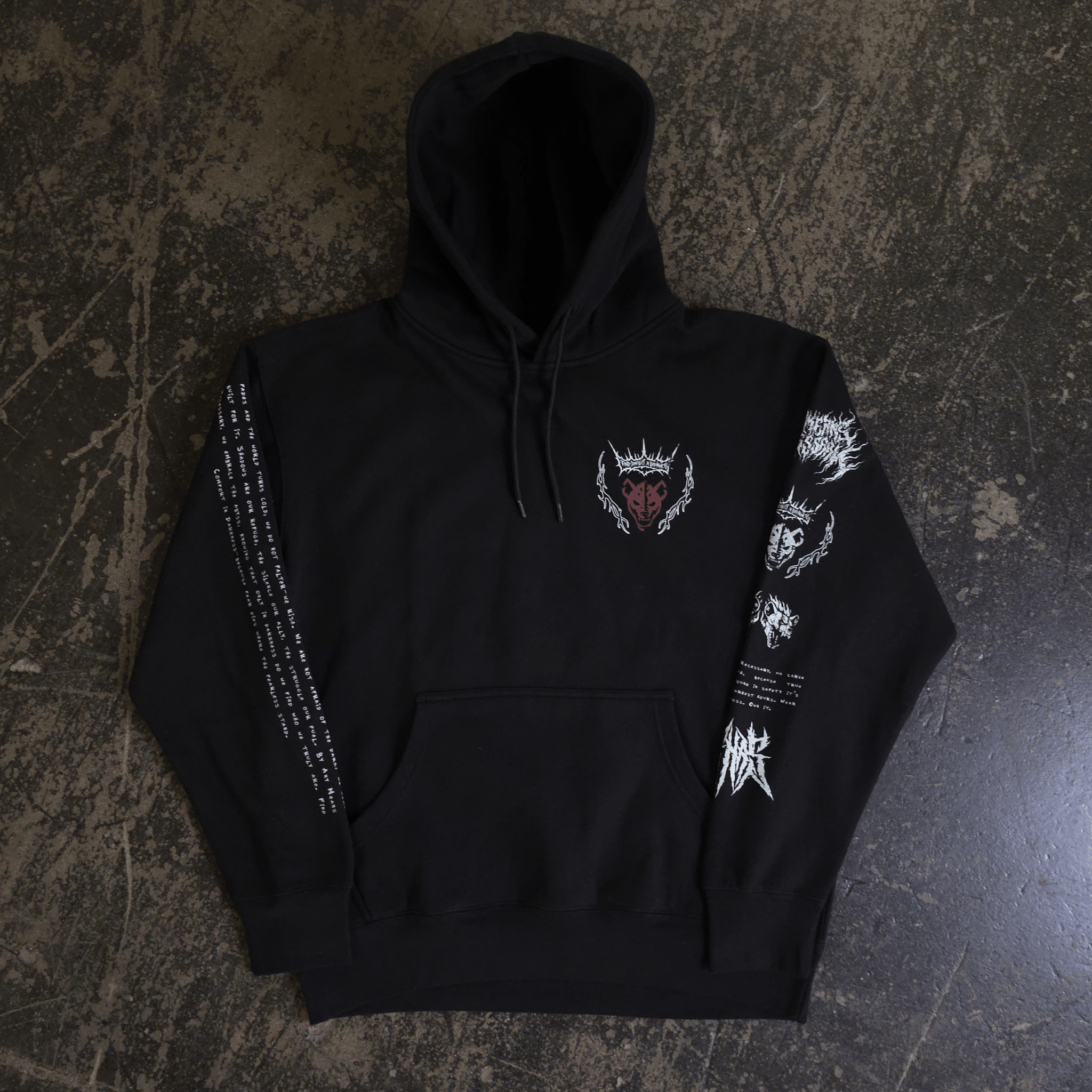 Mantra Pullover Hoodie - STAND OUT FLEXSARAH