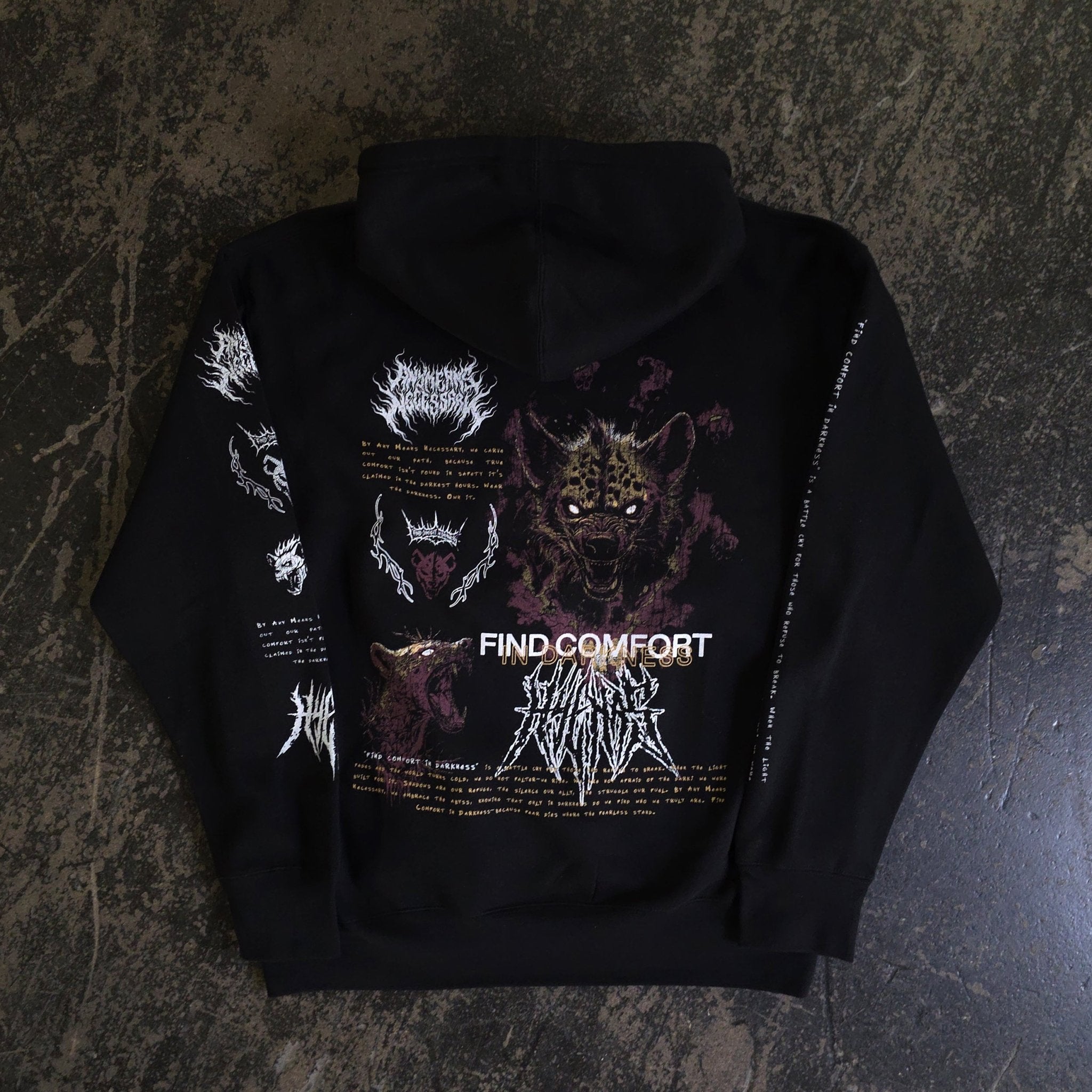 Mantra Pullover Hoodie - STAND OUT FLEXSARAH