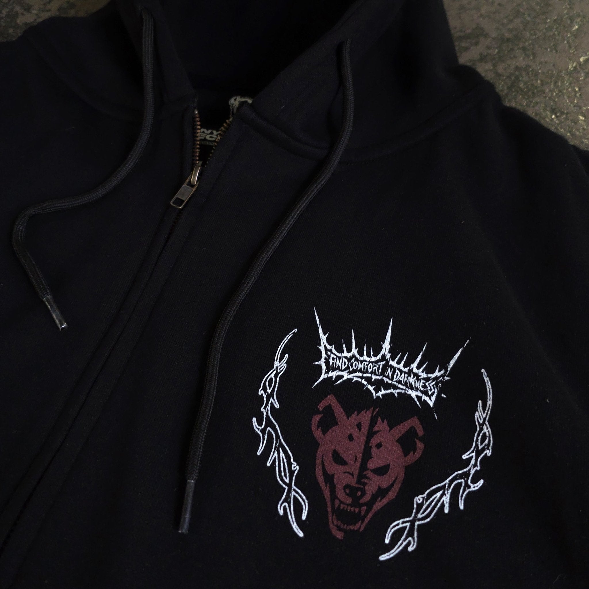 Mantra Zip Up Hoodie - STAND OUT FLEXSARAH