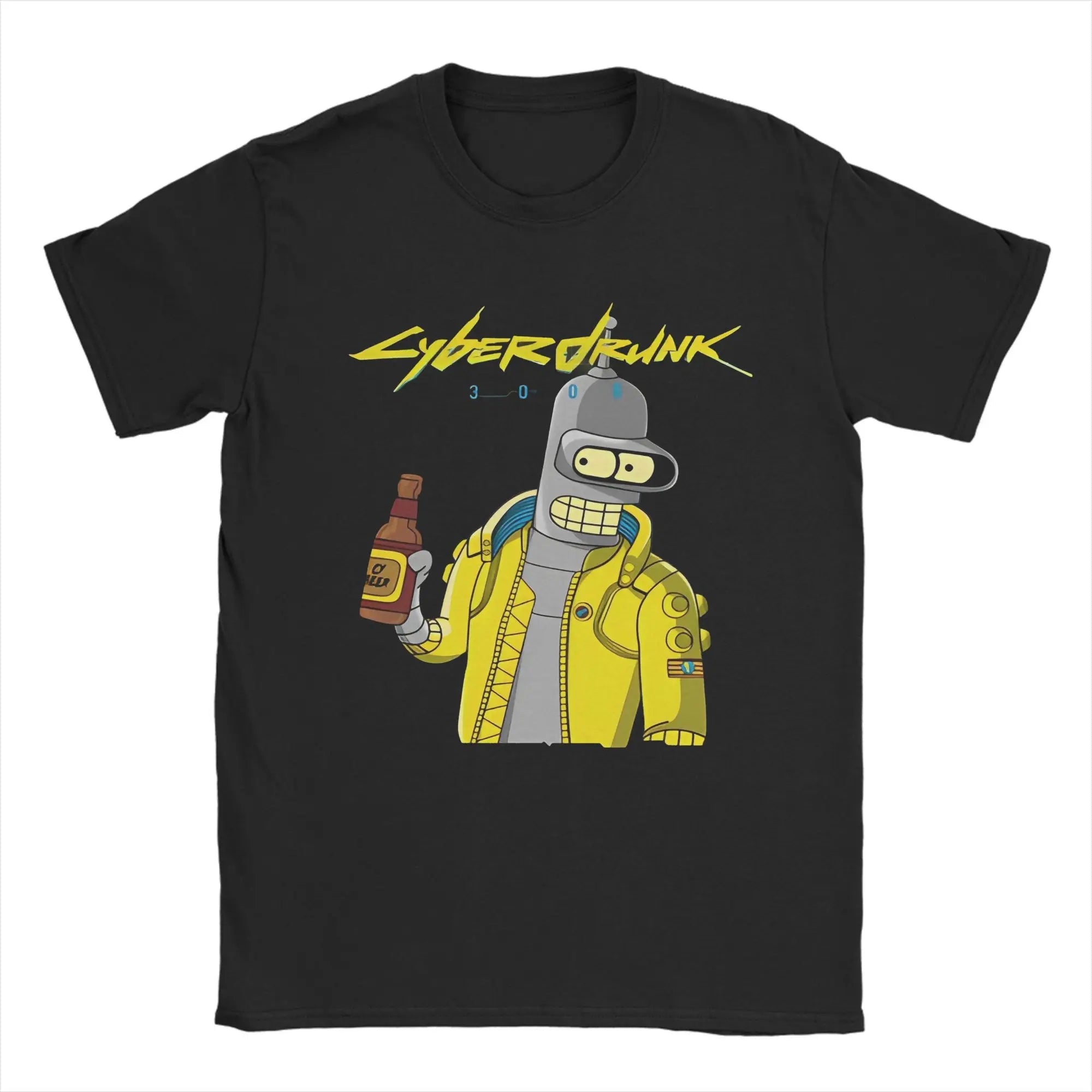 Men Women Futuramas Save thr Planet T Shirt Pure Cotton Clothes Fun Short Sleeve O Neck Tees Gift Idea T-Shirts - STAND OUT FLEXSARAH