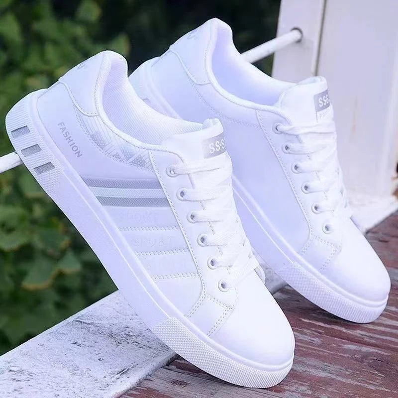 Men's Low-Top Skateboarding Sneakers - Breathable Synthetic Upper, Durable Pvc Sole, Round Toe Design, Suitable for Casual and Formal Wear Skateboard Shoes, Casual Shoes, Stylish Lace-Up Design, Equipped with Comfortable Fabr - STAND OUT FLEXSARAH
