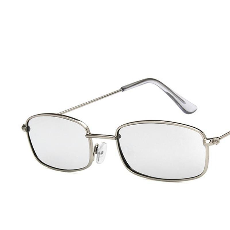 Metal Frame New Square Shape Sunglasses For Women & Men New Decent & Elegant Lens Mirror New Popular Shades For Ladies Sun Glasses - STAND OUT FLEXSARAH