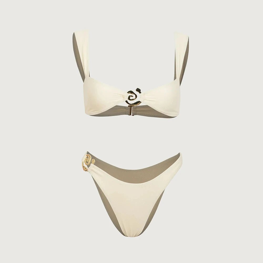 Micro Bikinis 2024 Sexy Women Swimsuits Female Swimwear Spiral Bikini Set Bathing Suit Swimming Suits Beachwear Thong Biquini - STAND OUT FLEXSARAH