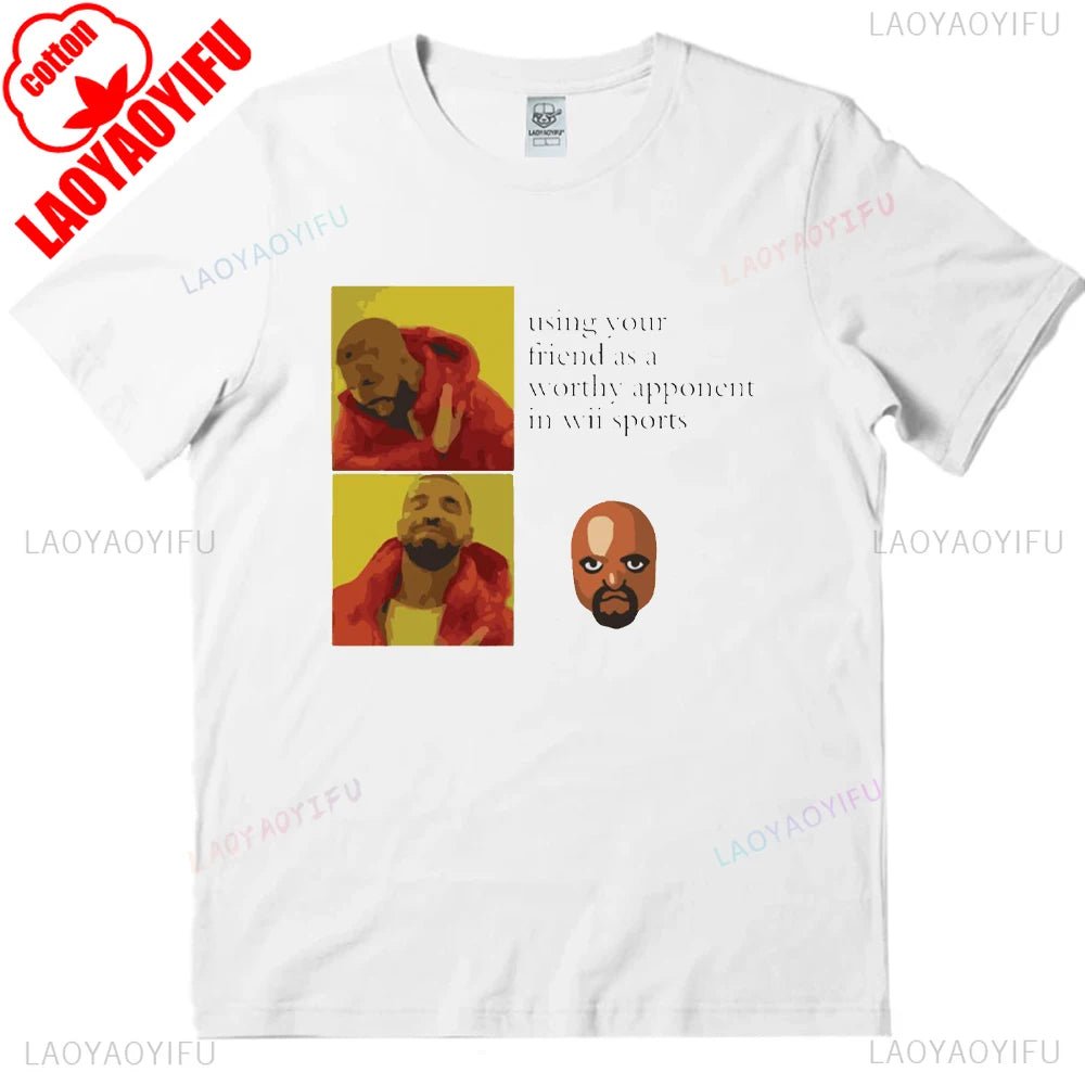 Mii Need A Blunt Retro Shirt Inappropriate Tees Dank Meme Shirt Funny Meme Clothes Round Neck Short-sleeve Simple Style - STAND OUT FLEXSARAH