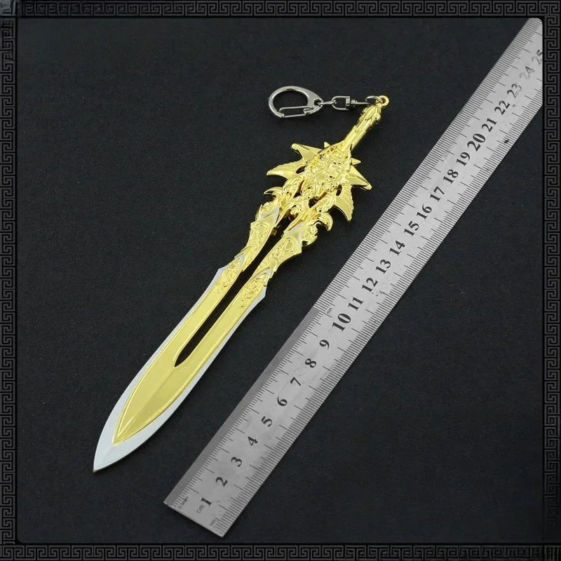 Mini God of War 4 Katana Metal Kratos Athena Sword Blade Olympus Ghost Leviathan Chaos AXE Real Japanese Katana Sabre Anime Toy - STAND OUT FLEXSARAH