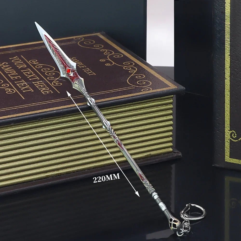 Mini God of War 4 Katana Metal Kratos Athena Sword Blade Olympus Ghost Leviathan Chaos AXE Real Japanese Katana Sabre Anime Toy - STAND OUT FLEXSARAH