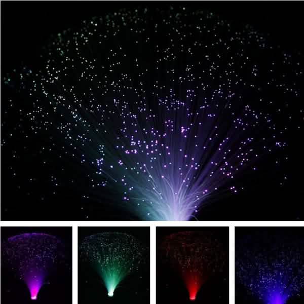 Multicolor LED Fiber Optic Light Lamp - STAND OUT FLEXSARAH