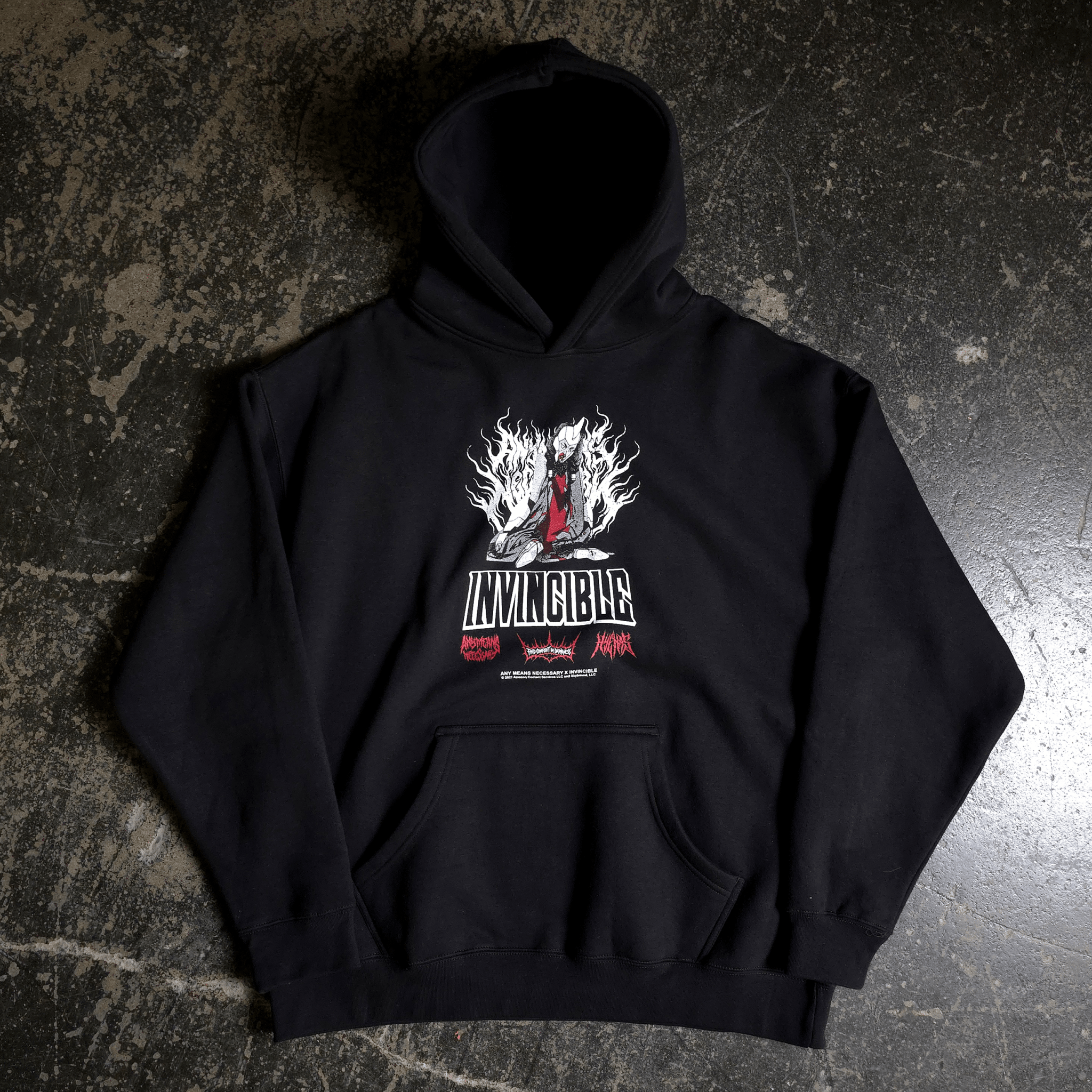 Neck Snap Pullover Hoodie - STAND OUT FLEXSARAH