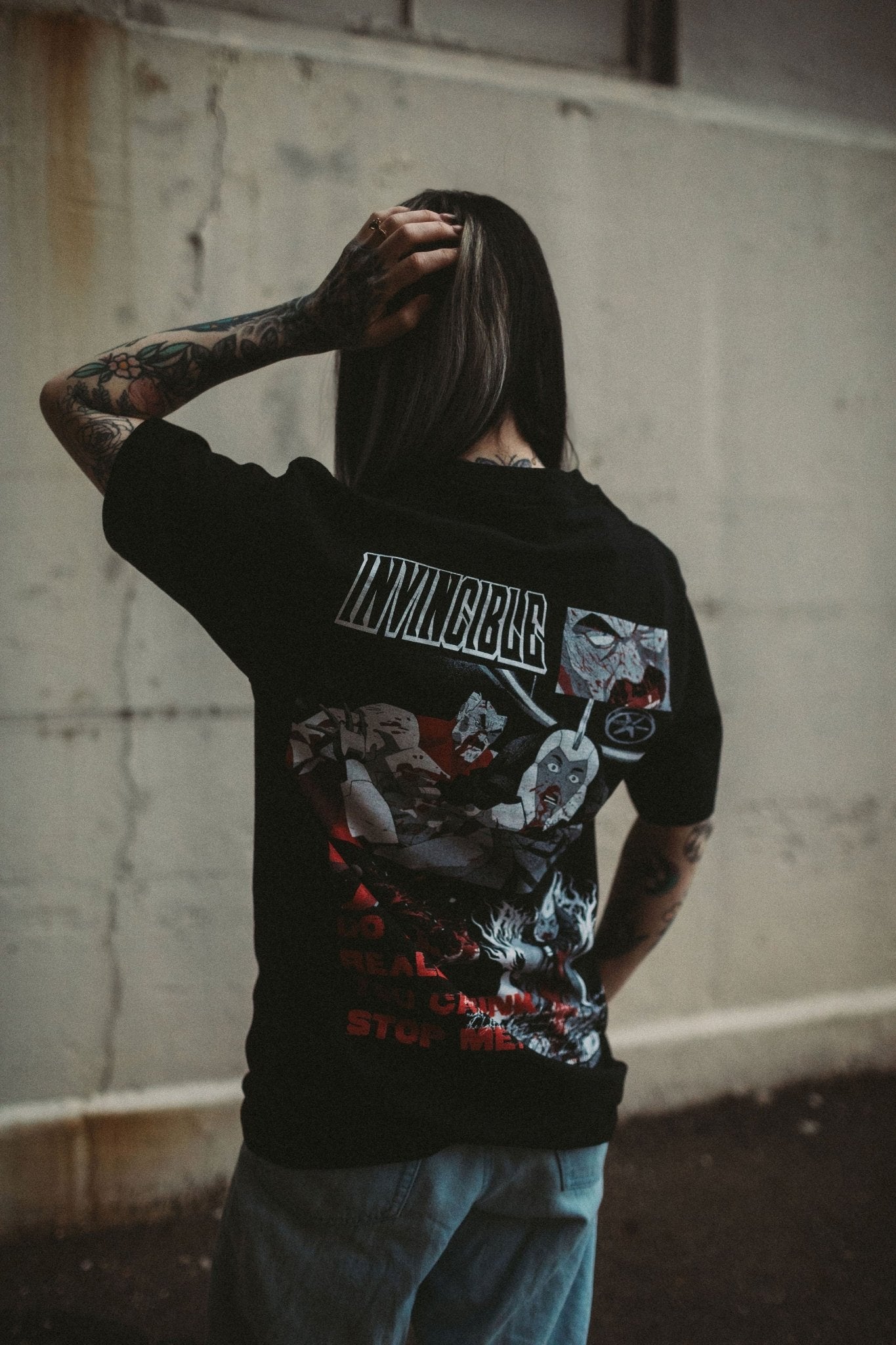 Neck Snap T-Shirt - STAND OUT FLEXSARAH
