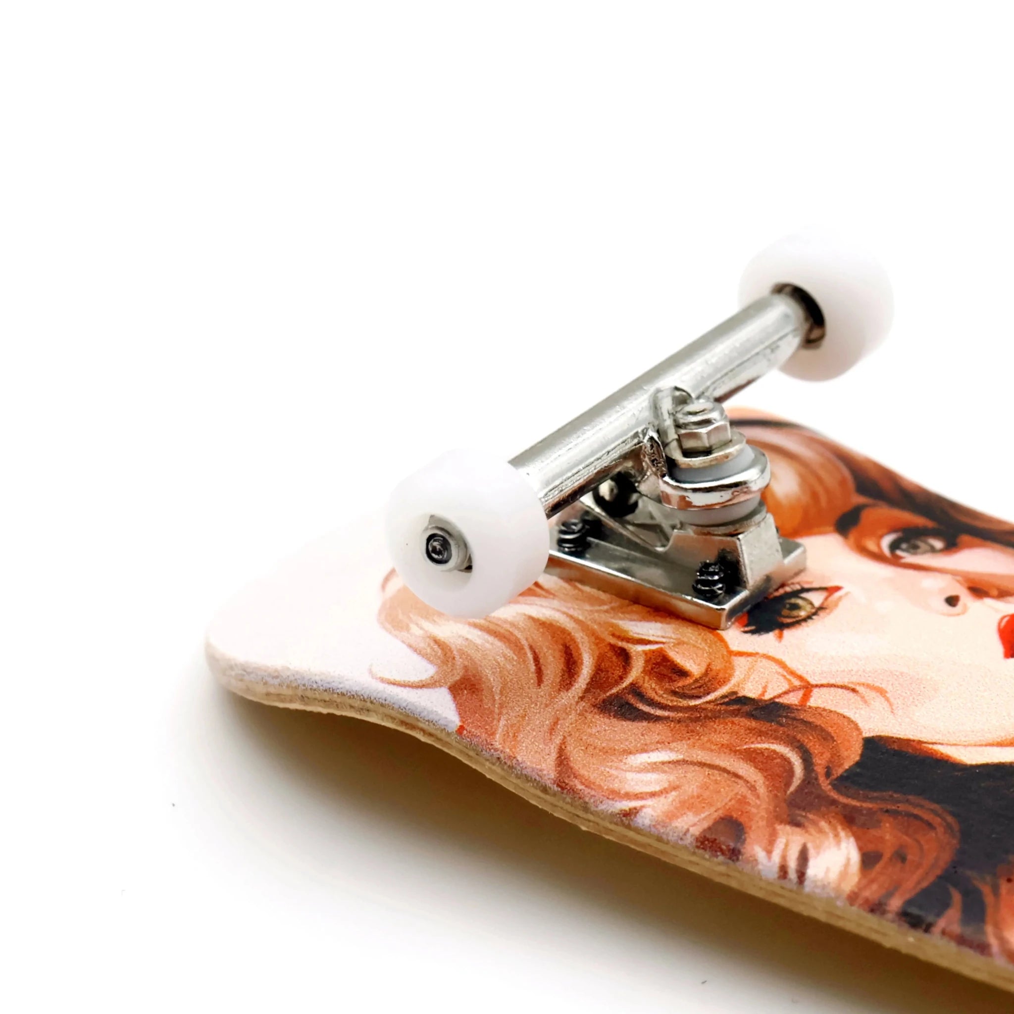 New Street Shape Fingerboard Wheels with Bearing Lock - STAND OUT FLEXSARAH