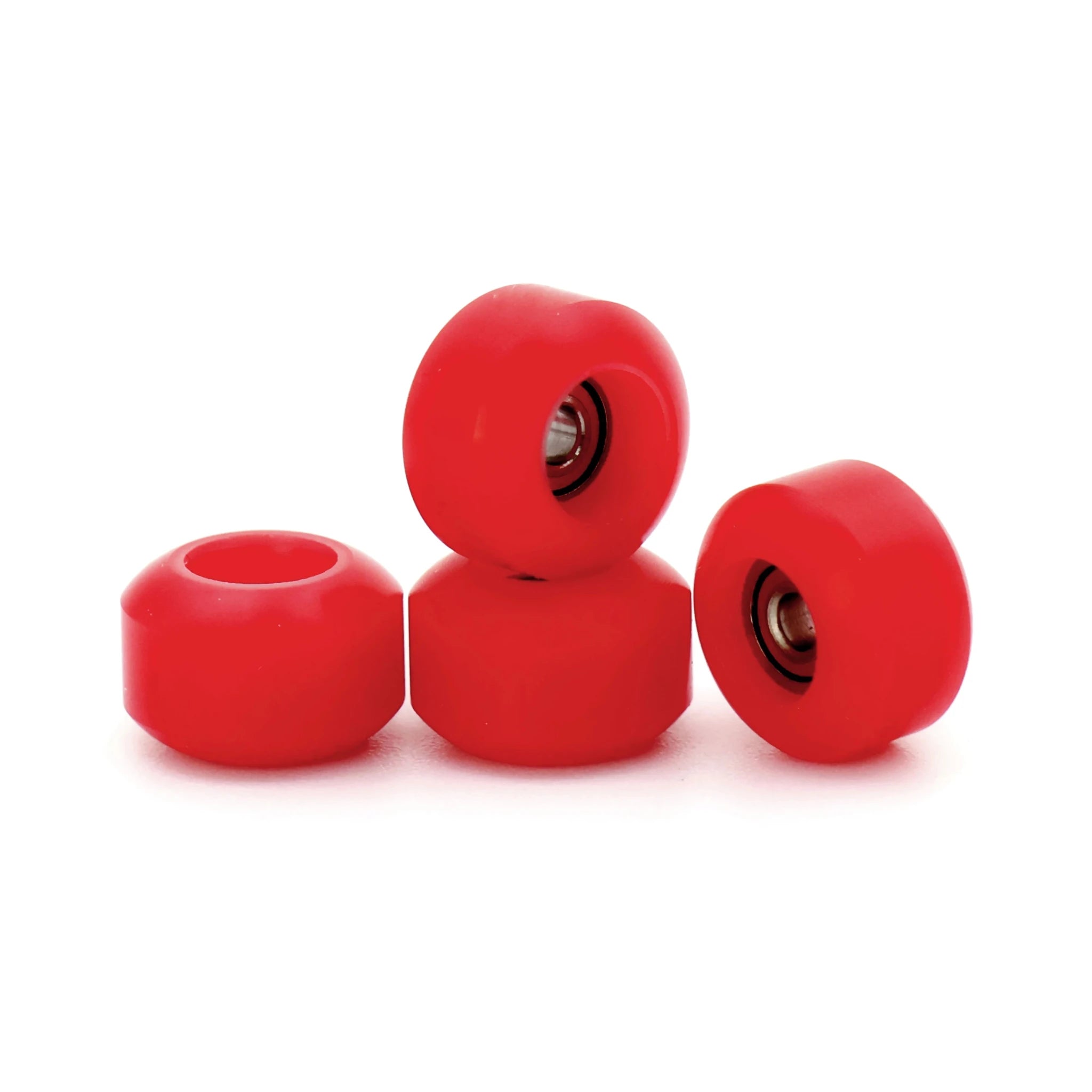 New Street Shape Fingerboard Wheels with Bearing Lock - STAND OUT FLEXSARAH