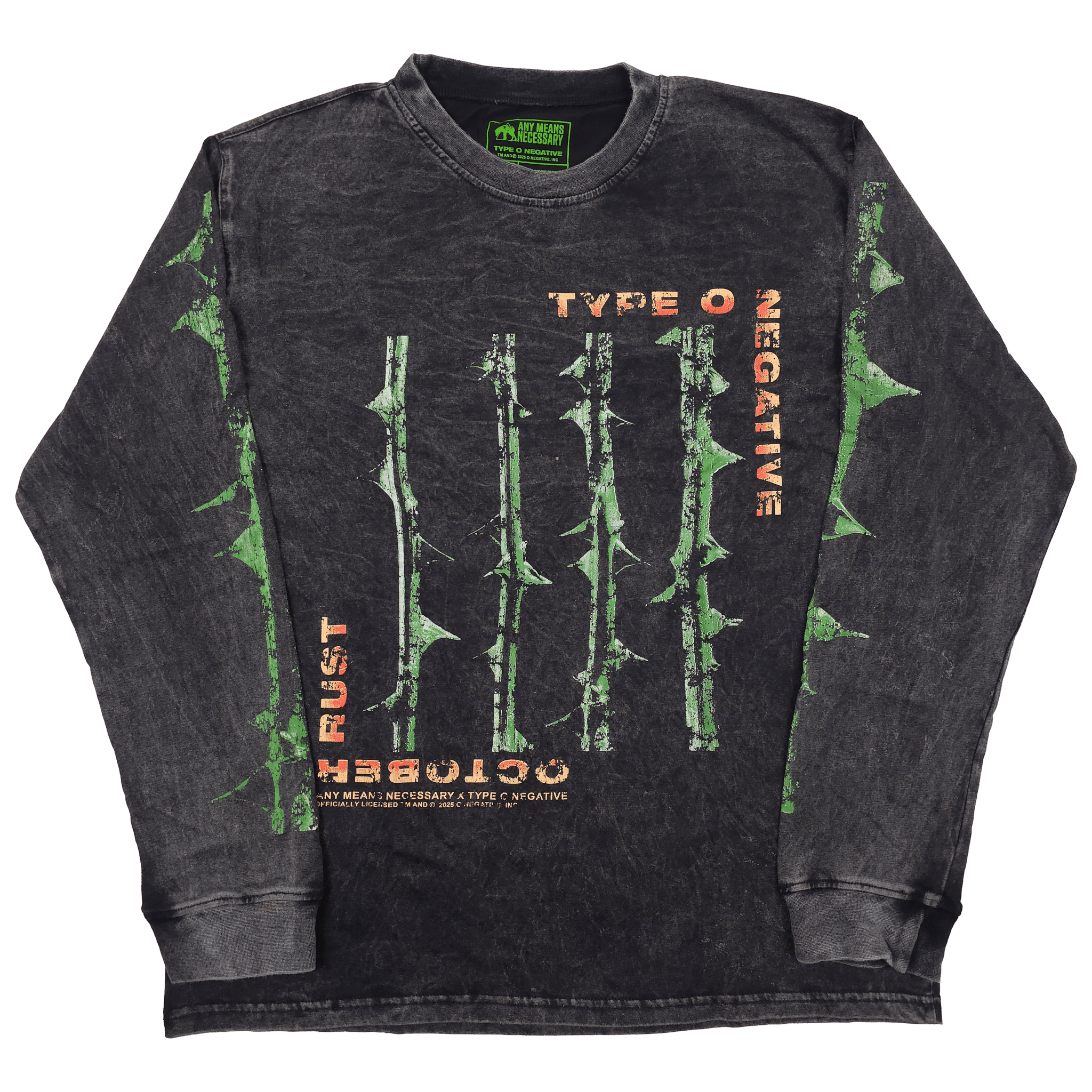October Rust Long Sleeve T-Shirt Vintage - STAND OUT FLEXSARAH