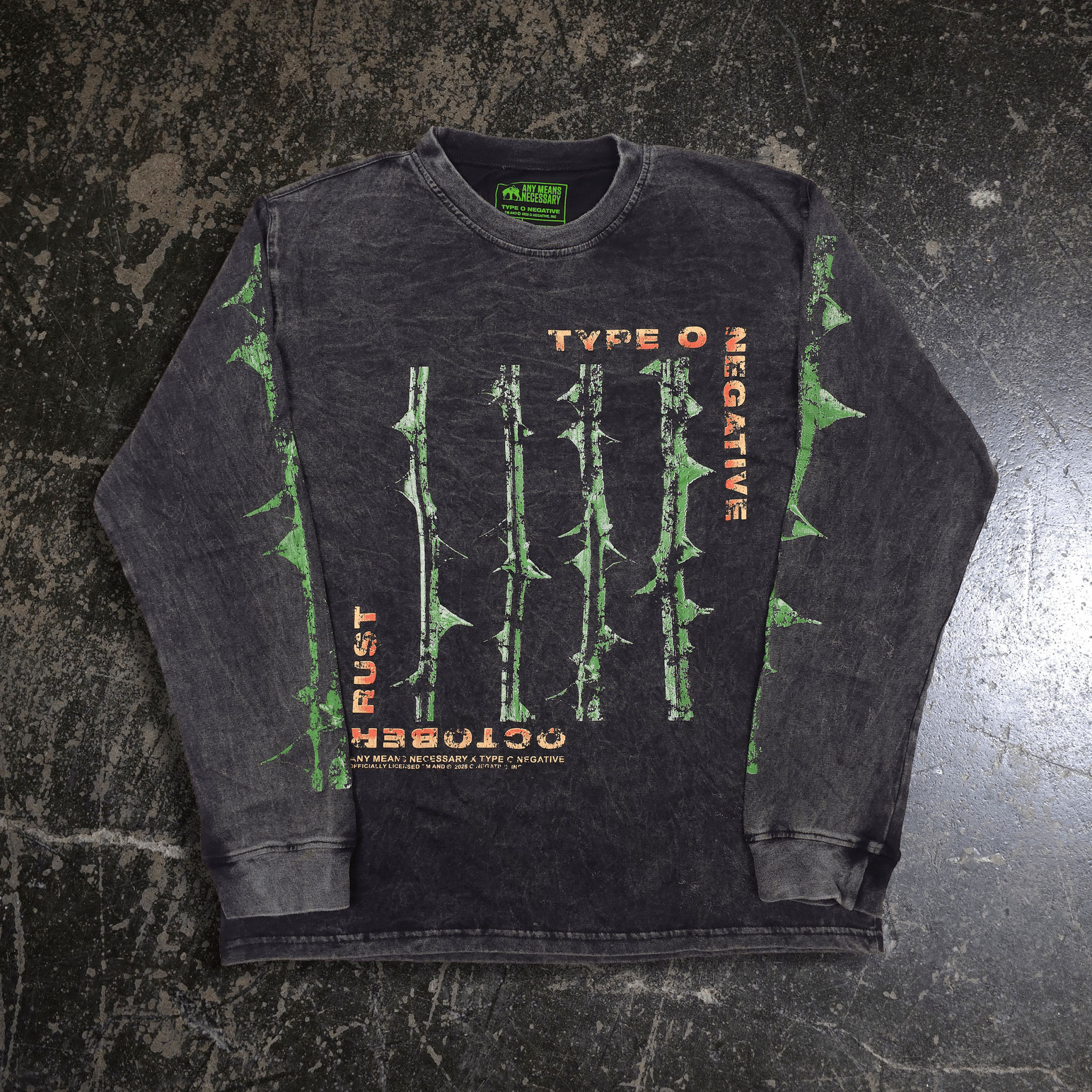 October Rust Long Sleeve T-Shirt Vintage - STAND OUT FLEXSARAH