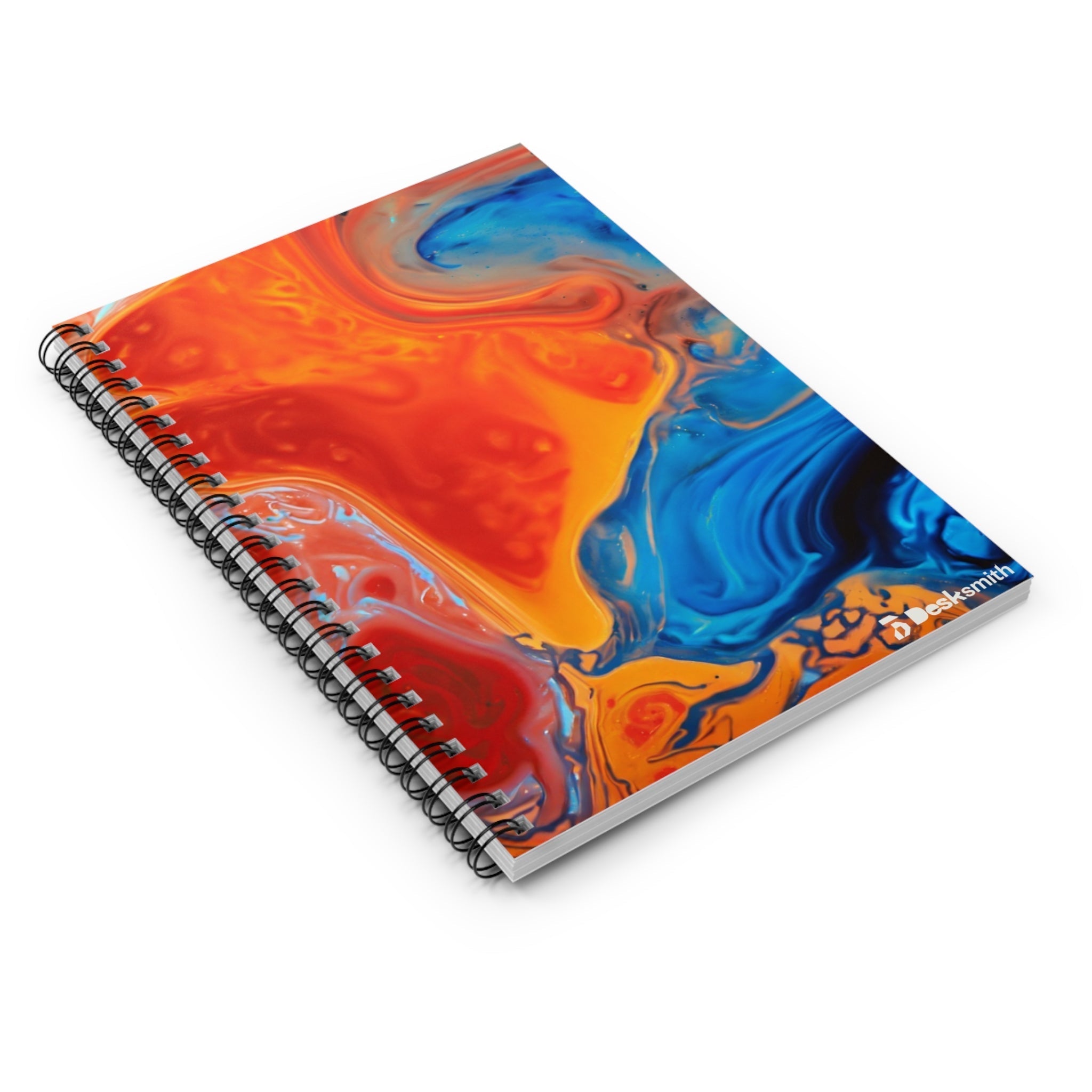 Orange Spiral Notebook - Ruled Line - STAND OUT FLEXSARAH