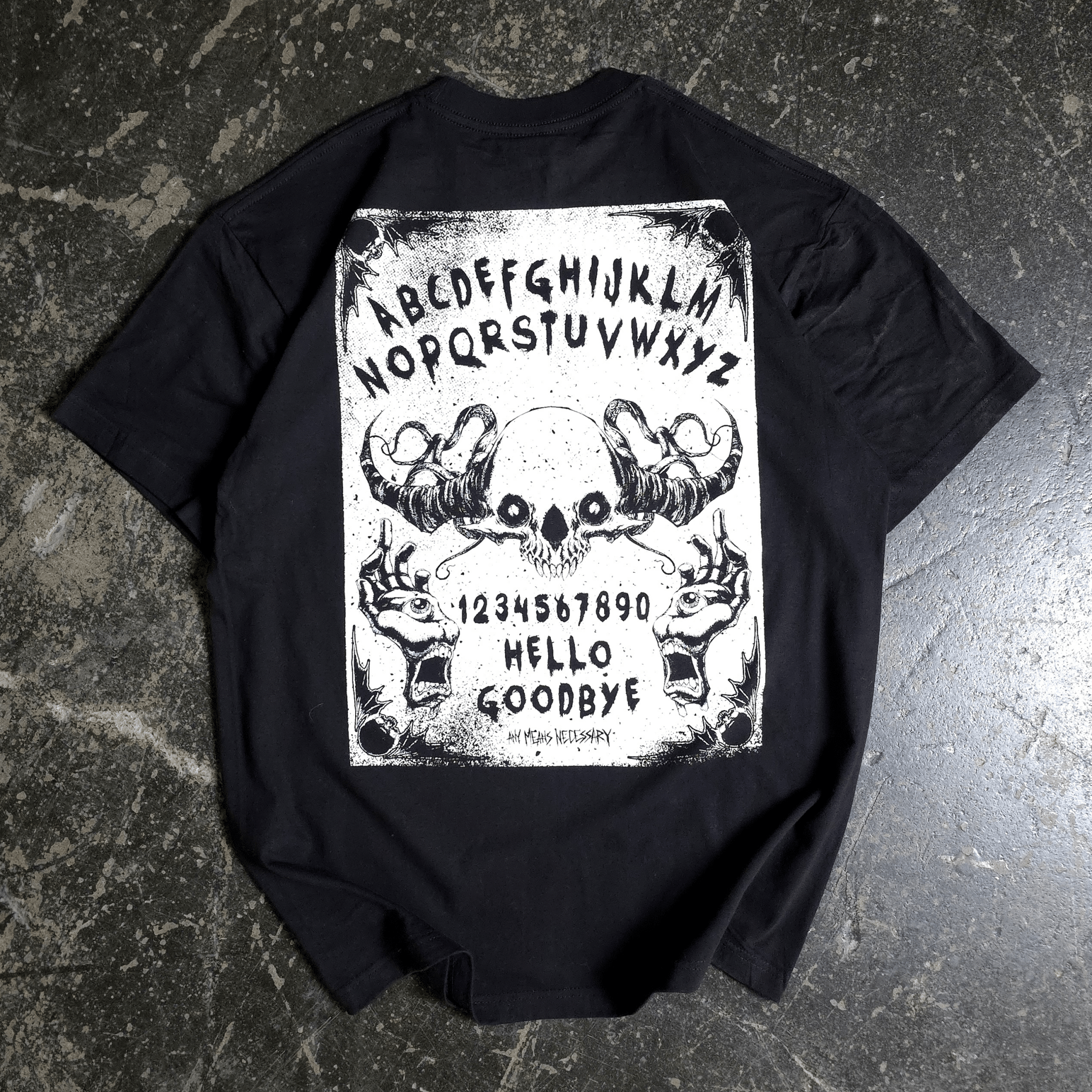 Ouija T-Shirt Black - STAND OUT FLEXSARAH
