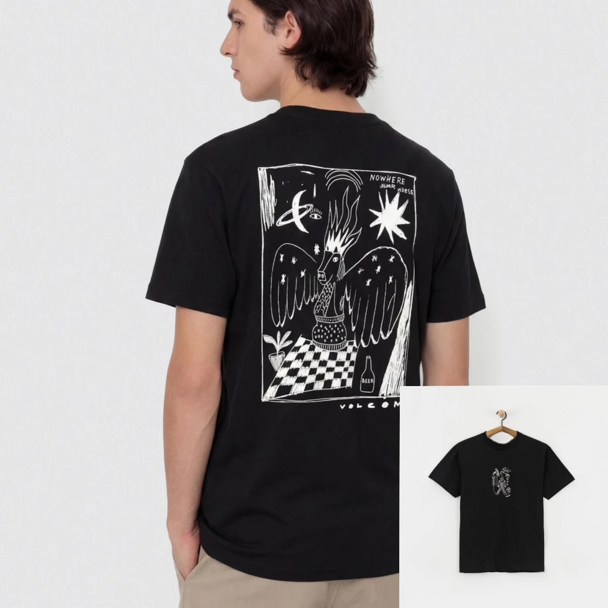 Outdoor Surfing Skateboard Trend T-Shirt 100% Cotton Graphic Tee Men Women Summer Streetwear Top - STAND OUT FLEXSARAH