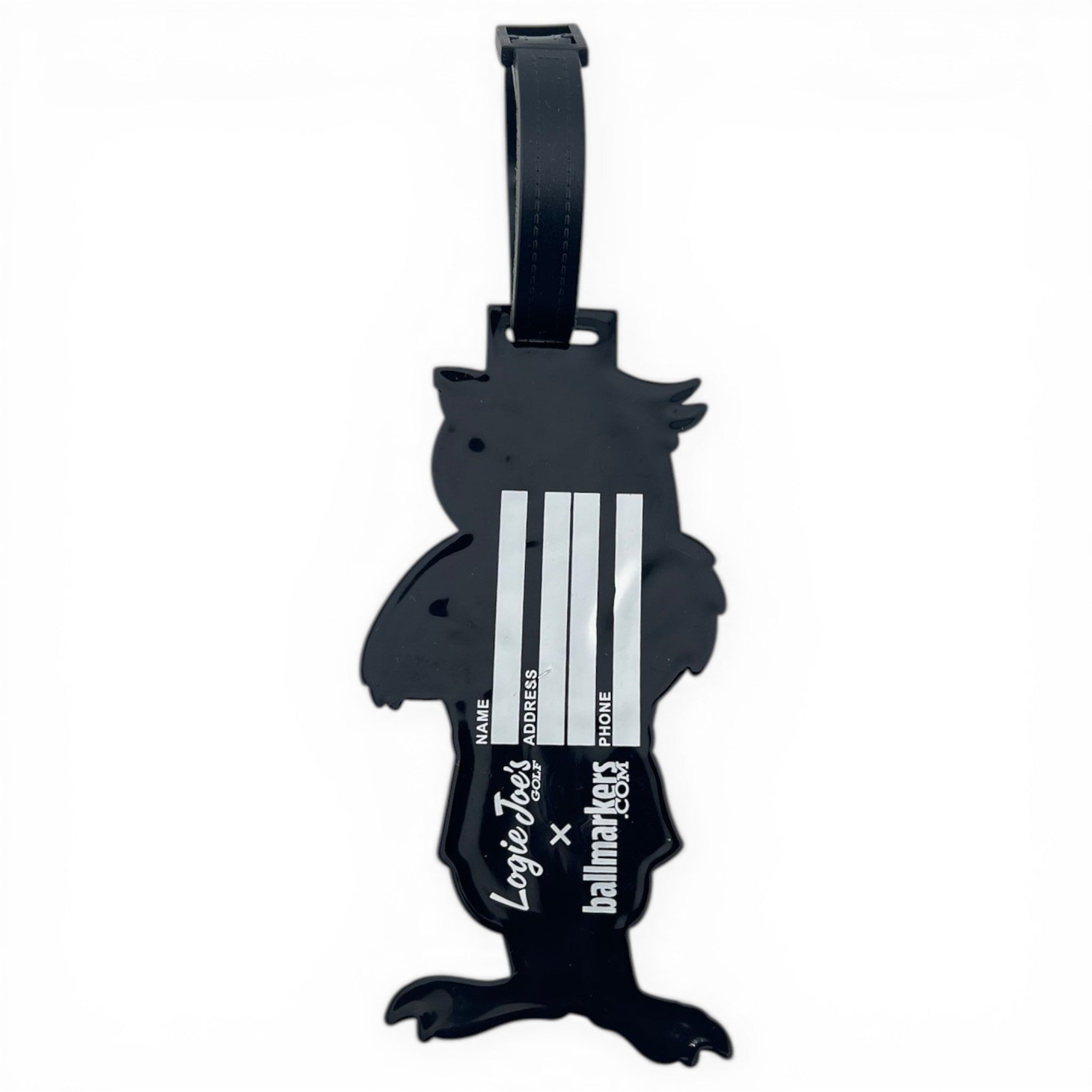 Parrot Patrol Clip-On Tag | Multi-Use Bag Tag, Travel Tag, Golf Accessory - STAND OUT FLEXSARAH