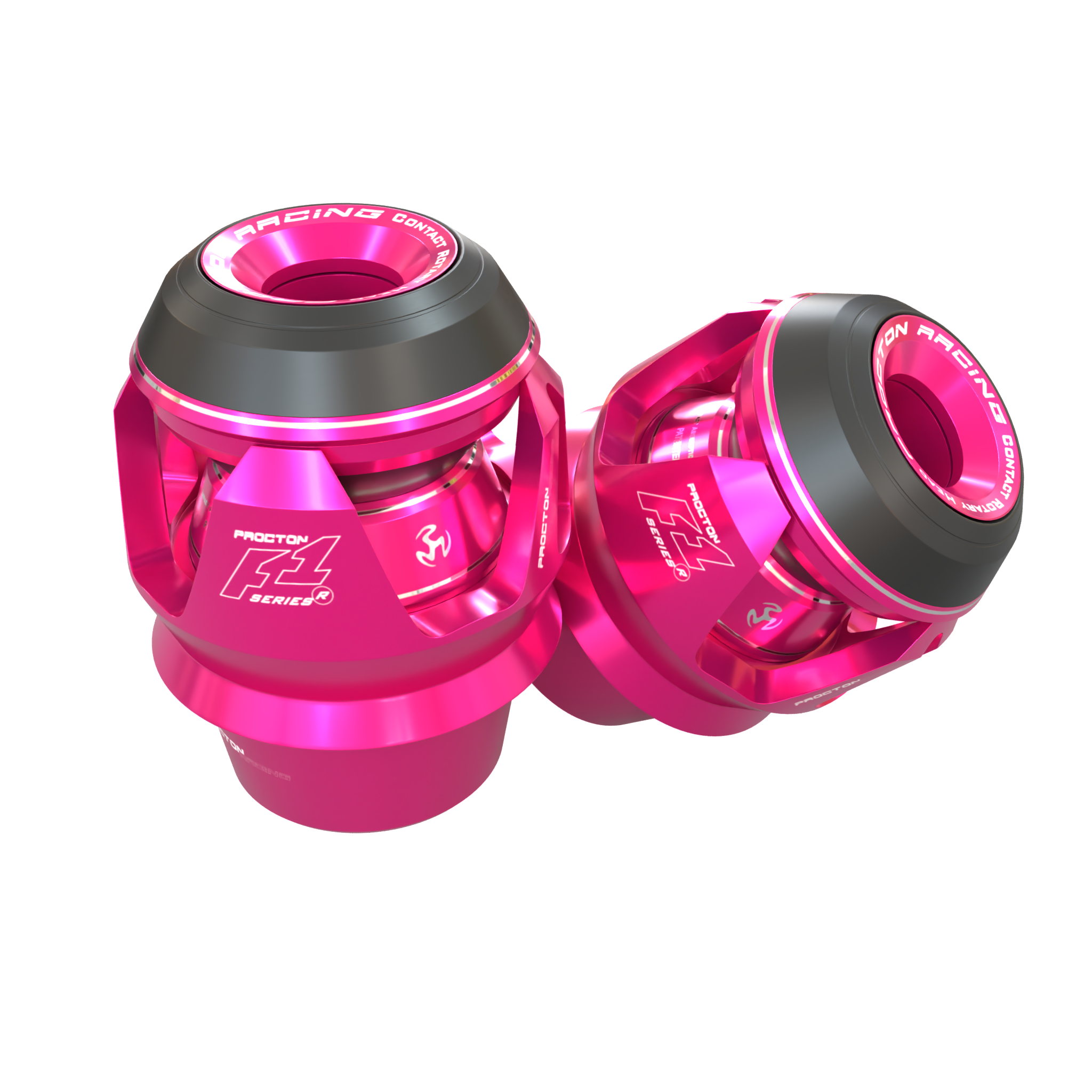Honda - CB 600 F Hornet (2008-2014) - Procton Racing Rotational Impact System – Frame Sliders F1